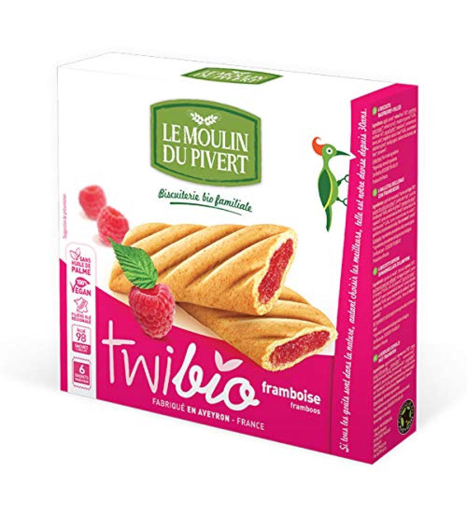 Le Moulin Du Pivert - Twibio Filled With Raspberries 150G - Sold per unit - Buy Online on GoSupps.com