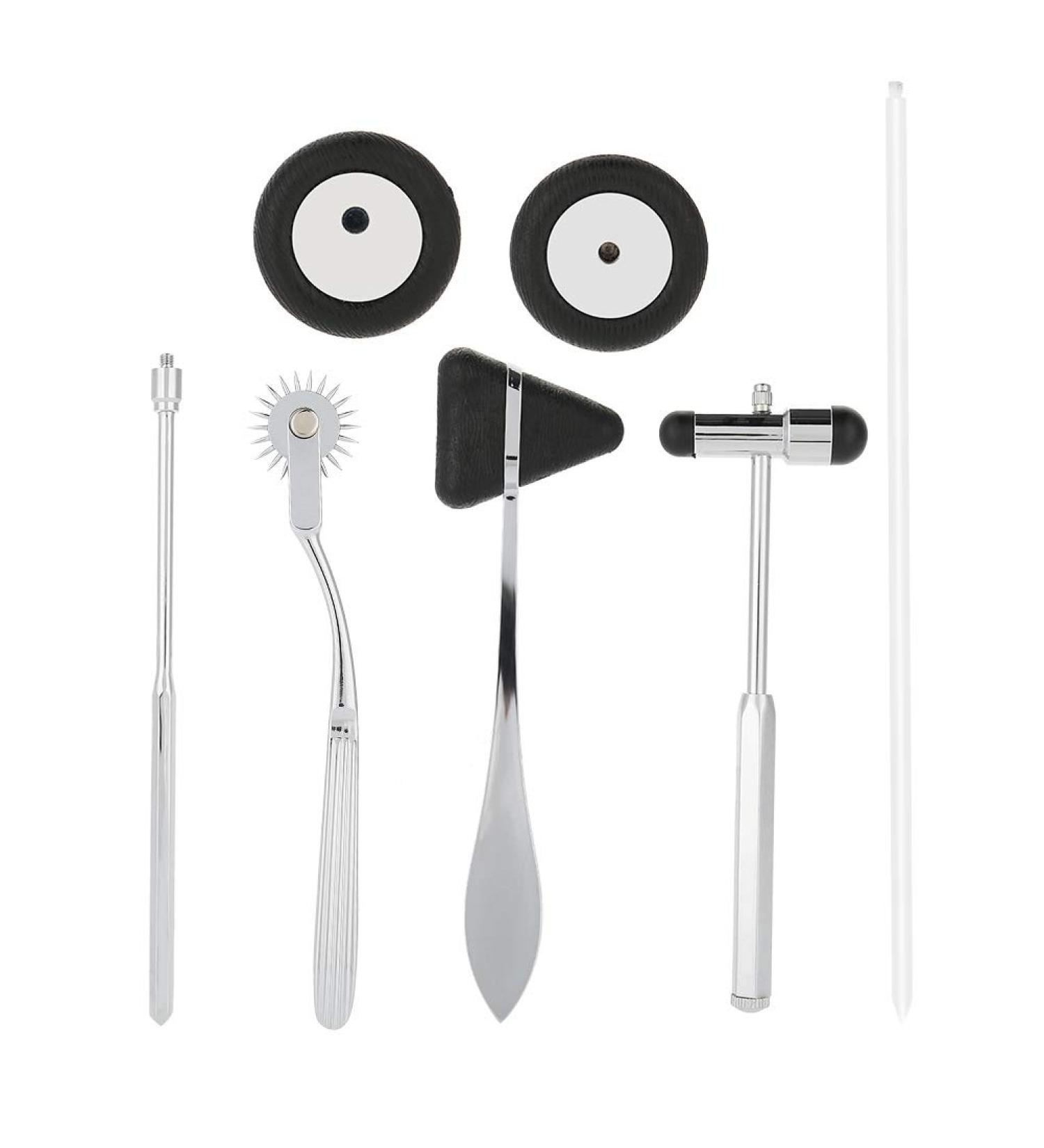 Wallfire 5-in-1 Neurological Hammer & Muscle Diagnostic Kit - Ideal for Nursing Students & Emergency Room Care - Buy Online on GoSupps.com