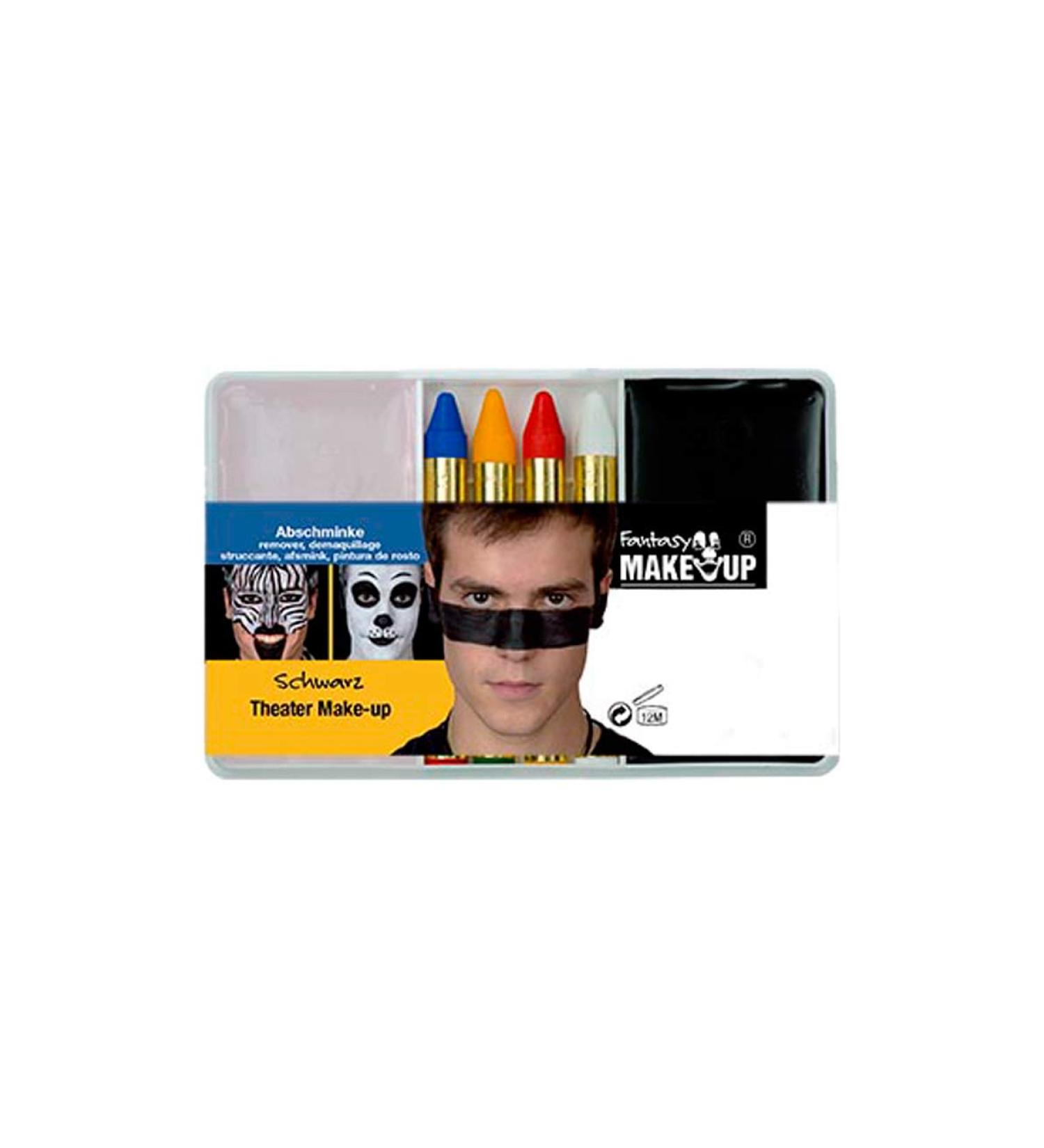 Unknown make-up set black Paint it black 6-pcs.