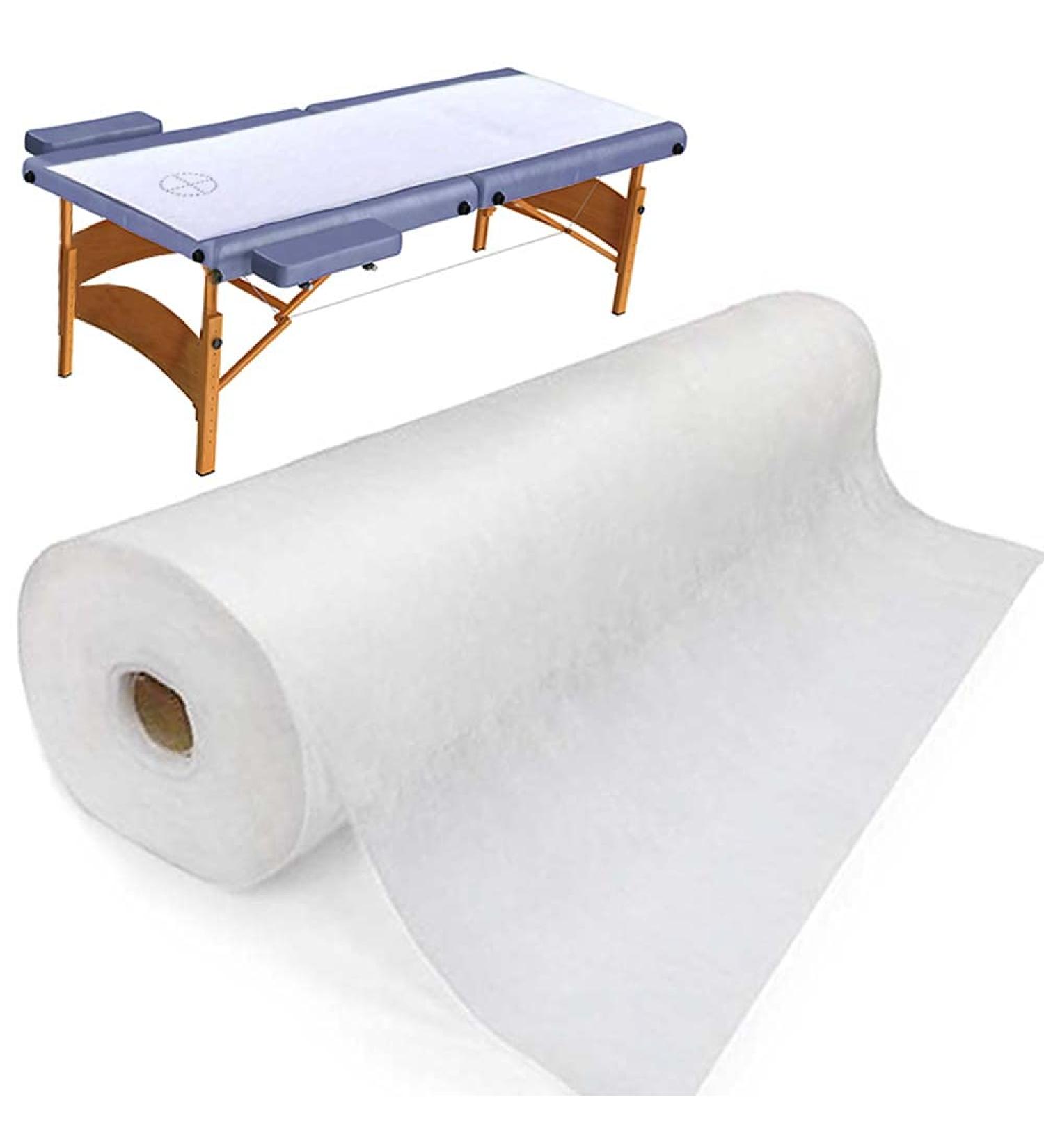 Karlash Disposable Non Woven Bed Sheet Roll - 30gms Thick - Pack of 1 | Massage Table Paper Roll - Buy Online on GoSupps.com