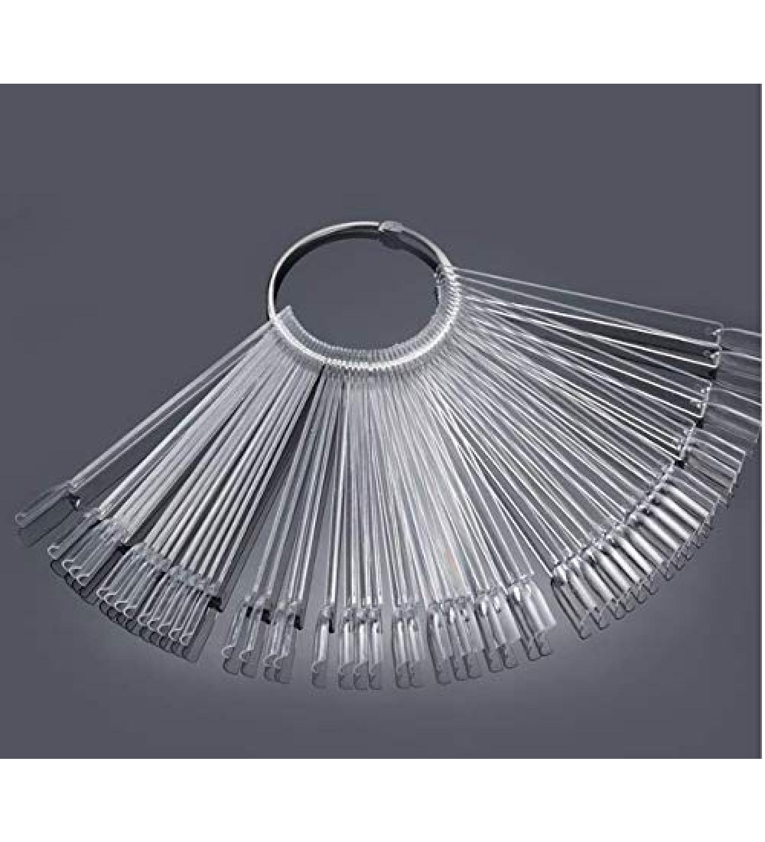 50 Sticks for Artificial Nail Polish Capsules - Practical Nail Art Fan (1 Pack) | Premium Quality & Easy Application - Buy Online on GoSupps.com