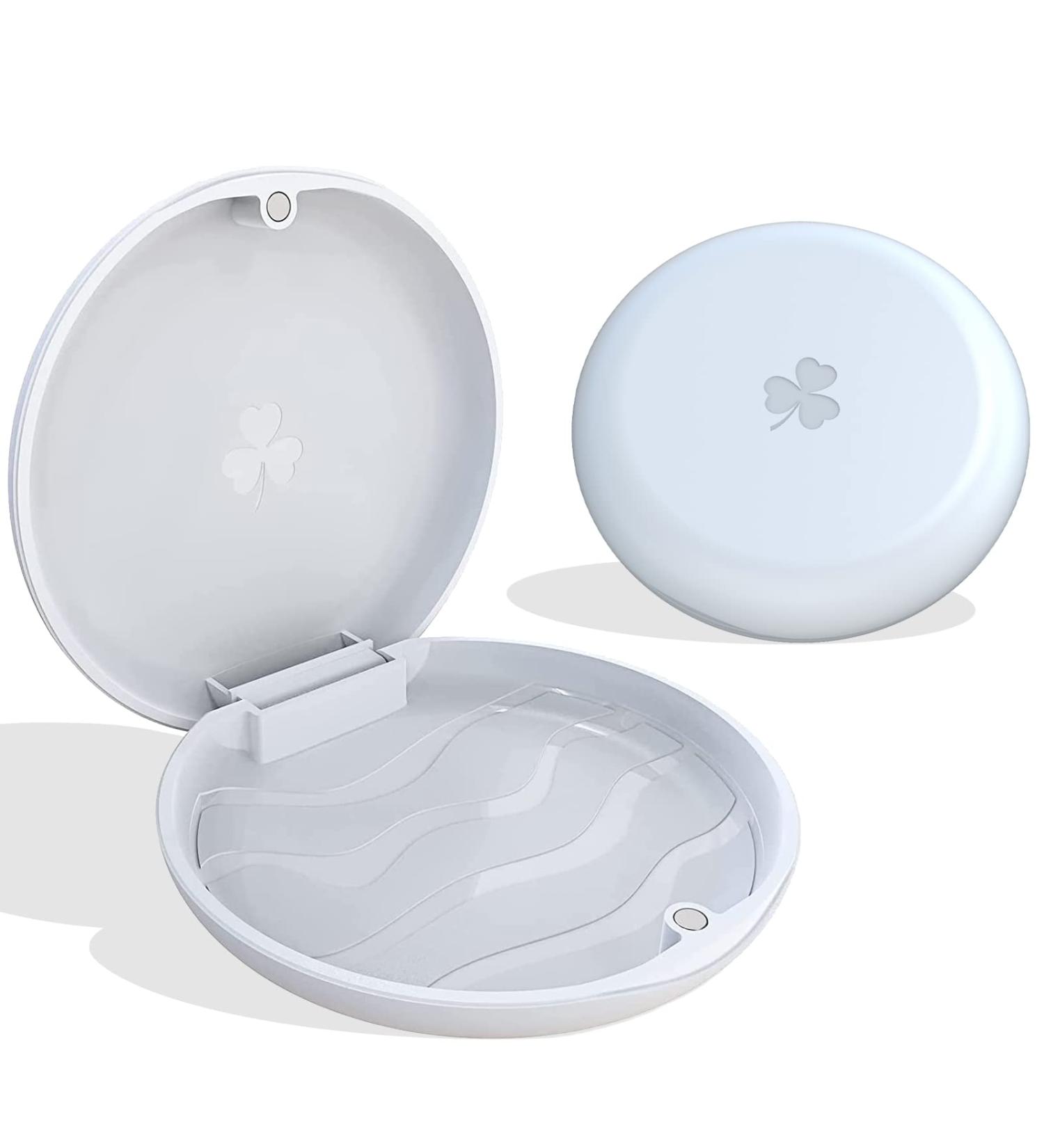 Shop ARGOMAX Braces Box | Dento & Splint Box - 2 PCS KFO (White) for Night Guards & Bite Splints | International Shipping Available - Buy Online on GoSupps.com
