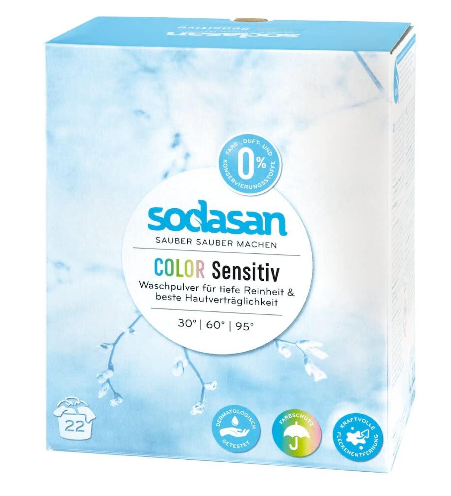 Sodasan Colour Washing Powder Sensitive (2 x 1010 g) 2 x 1010 gr
