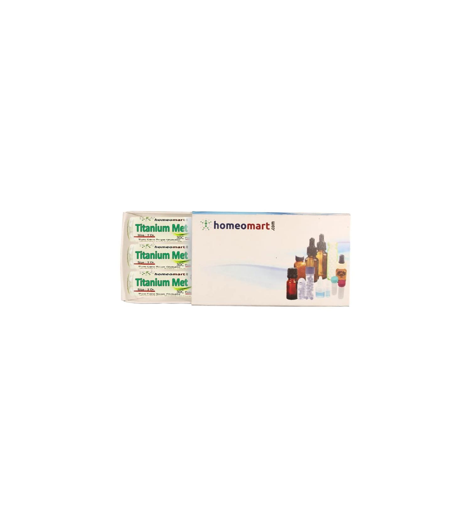 Buy Titanium Homeopathy Pellets 30C - Pack of 3 | International Shipping Available - Buy Online on GoSupps.com