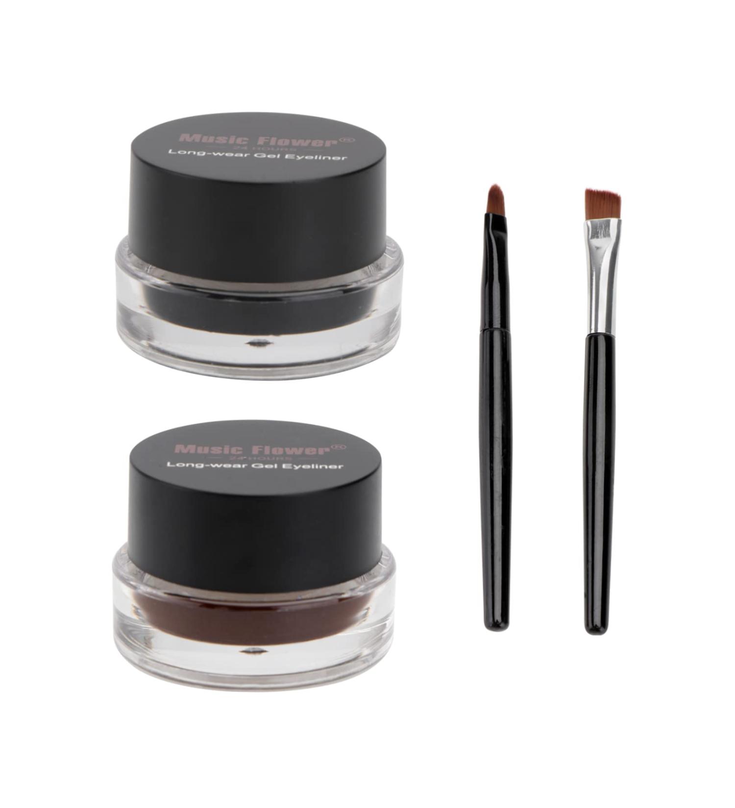 TOVINANNA 2pcs Eye Shadow Cream Waterproof Eyeliner Pencil Black Eyeliner Pencils Finger Claws Gel Water Proof - Buy Online on GoSupps.com