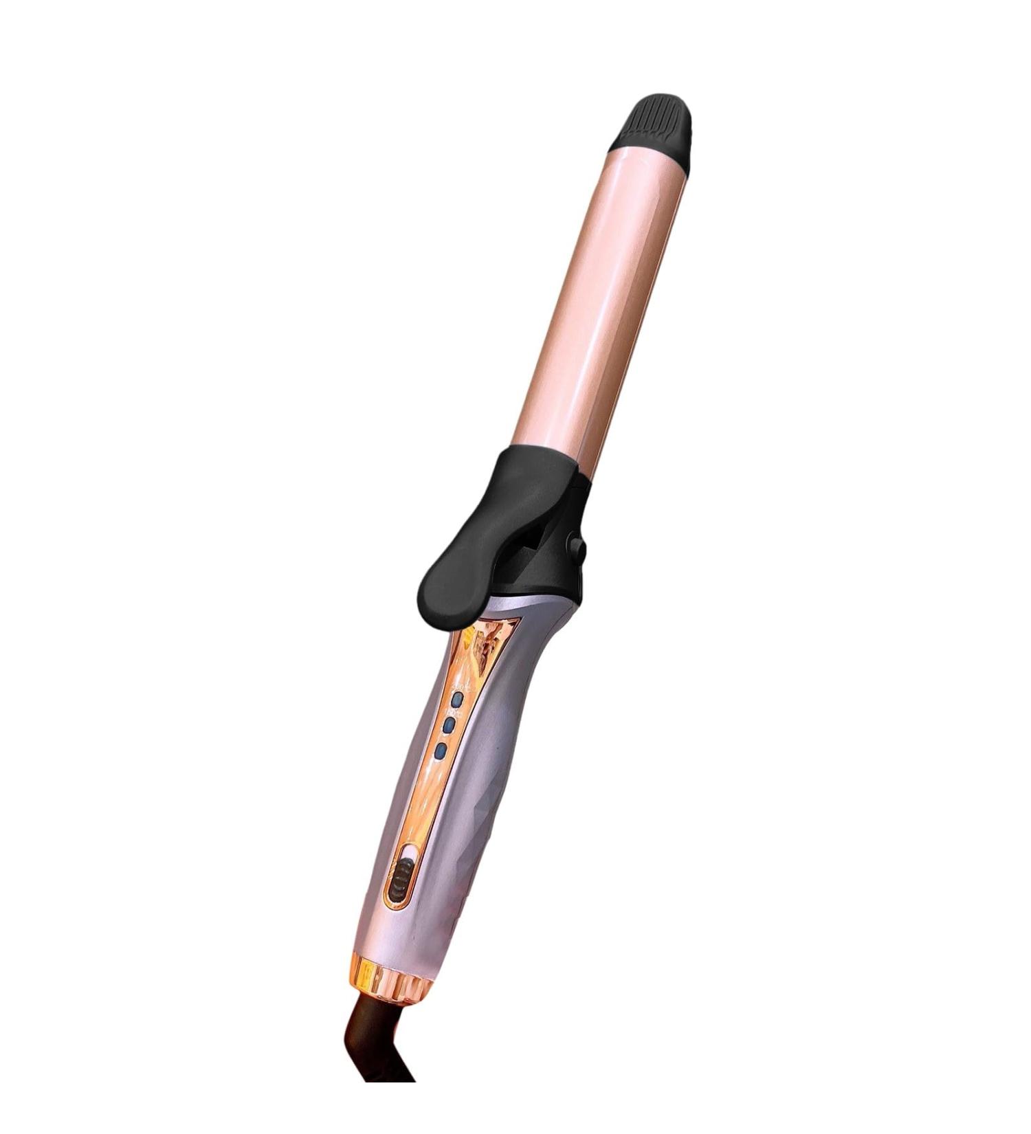 2-in-1 Hair Curler & Straightener - Professional Tourmaline Ceramic Iron for All Hair Types - Buy Online on GoSupps.com