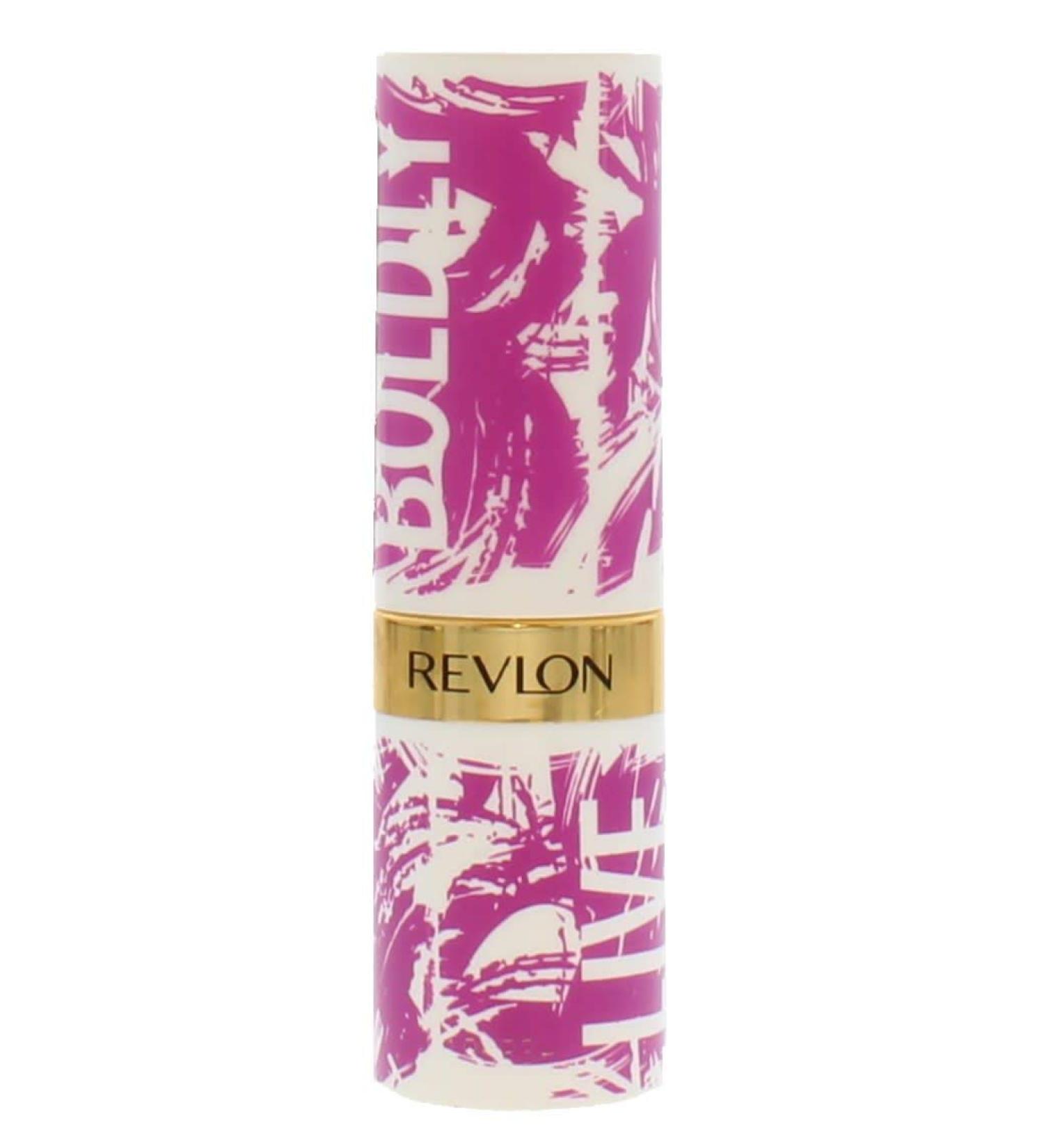 Revlon Live Boldly Super Lustrous 061 Black Cherry Lipstick - 0.15oz Black Cherry