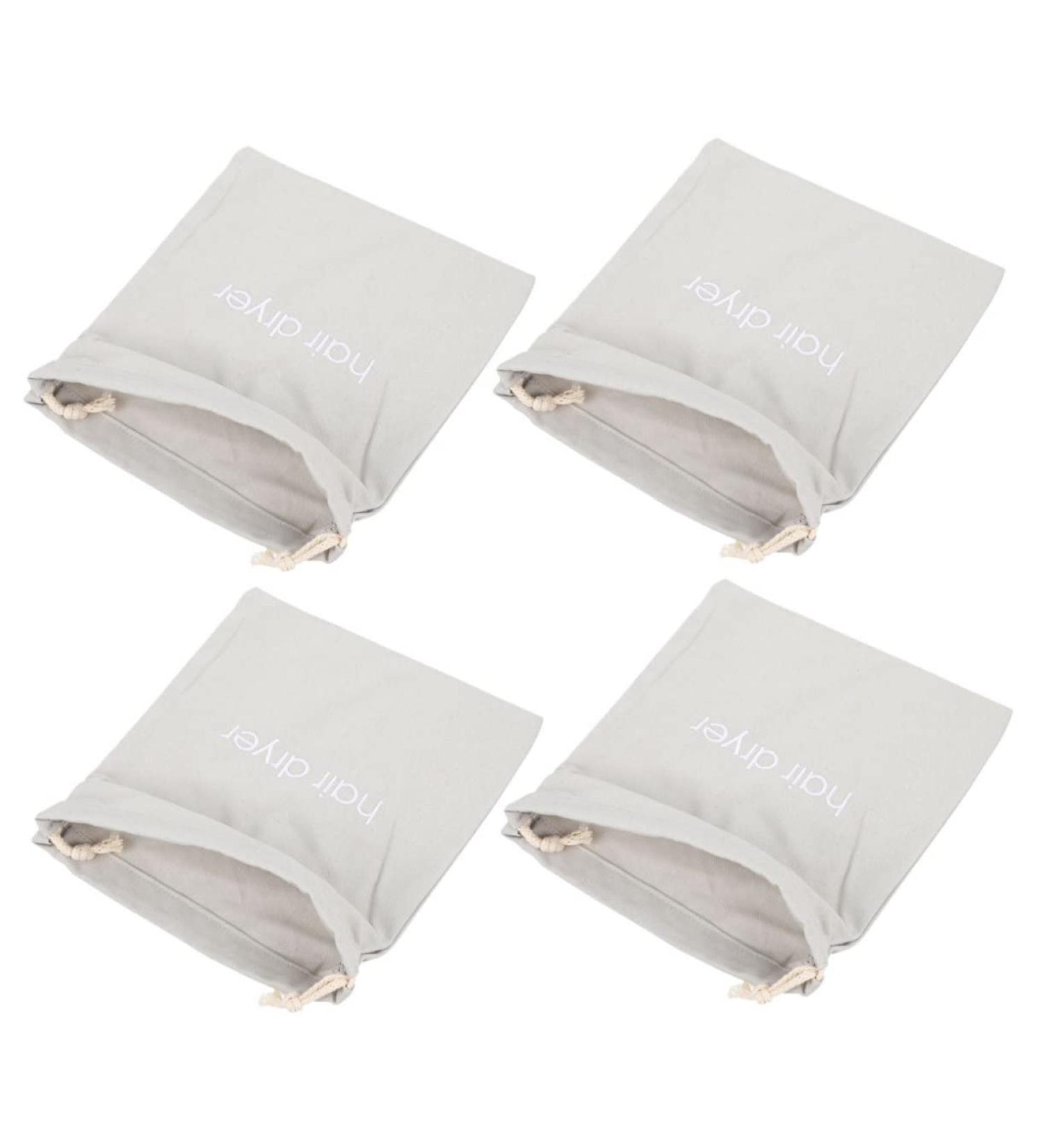 NOLITOY 8 Pcs Hair Dryer Storage Bag Anti-scratch Bags Storage Organizers Canvas Drawstring Bags Fabric - Buy Online on GoSupps.com