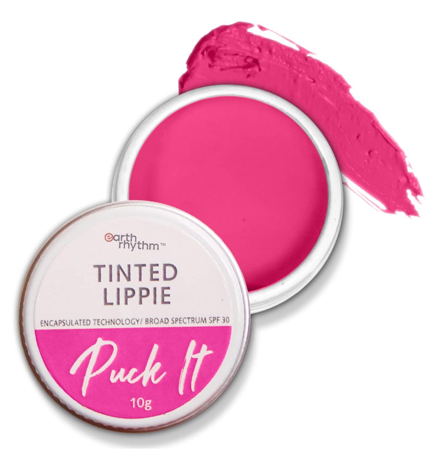 Earth Rhythm Tinted Lip & Cheek Tint SPF30 - Pretty Pout, UV Protection - 10g - Buy Online on GoSupps.com