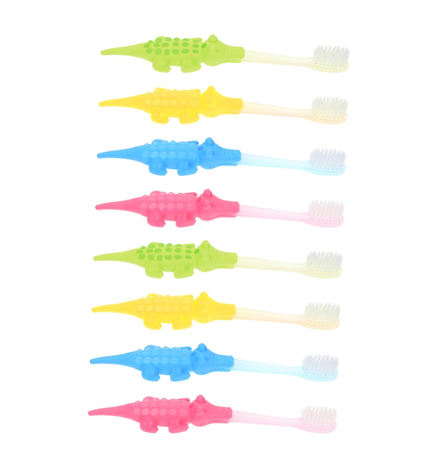Gatuida 32pcs Small Crocodile Toothbrush Accessories for Babies - PBT Cartoon Oral Care Essentials - Buy Online on GoSupps.com