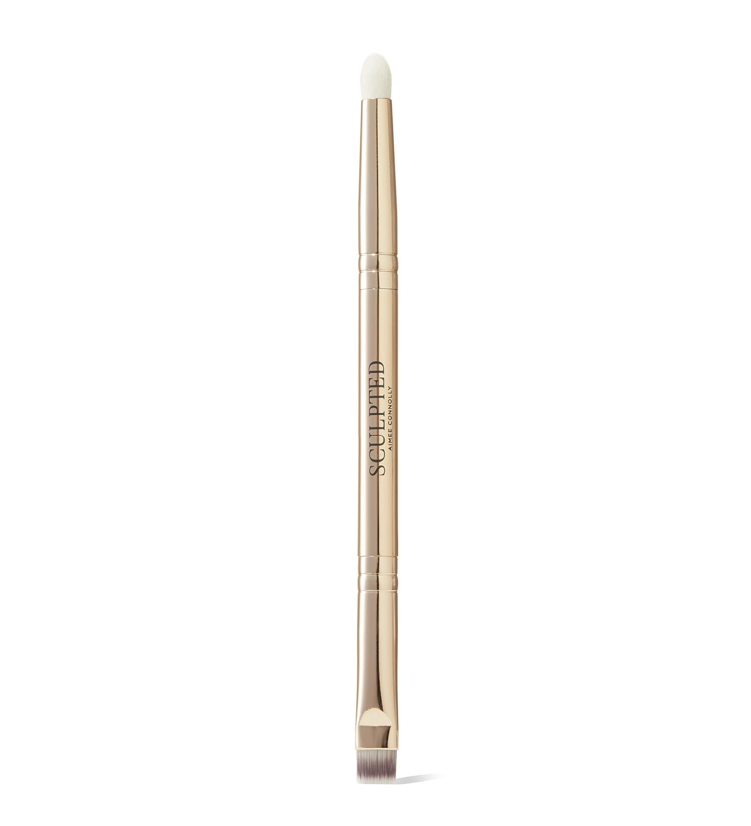 Double-Ended Define Duo Makeup Brush from Sculpted by Aimee - 2 in 1 Shadow and Lash Line Brush for Around the Eyes