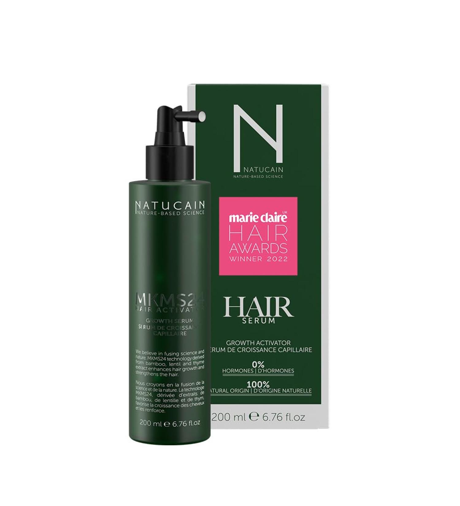 Buy NATUCAIN Hair Serum - Test Winner for Hair Loss Relief | Activated Growth Hormone-Free | 200ml Made in Germany | Fast International Shipping - Buy Online on GoSupps.com