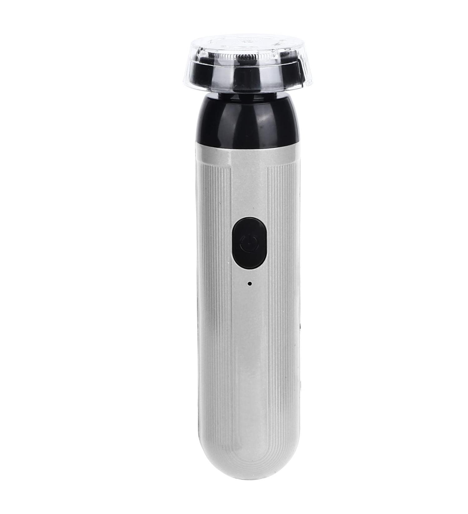 Electric Shaver Electric Beard Trimmer Portable Cleaning for Men (Silver) - Buy Online on GoSupps.com