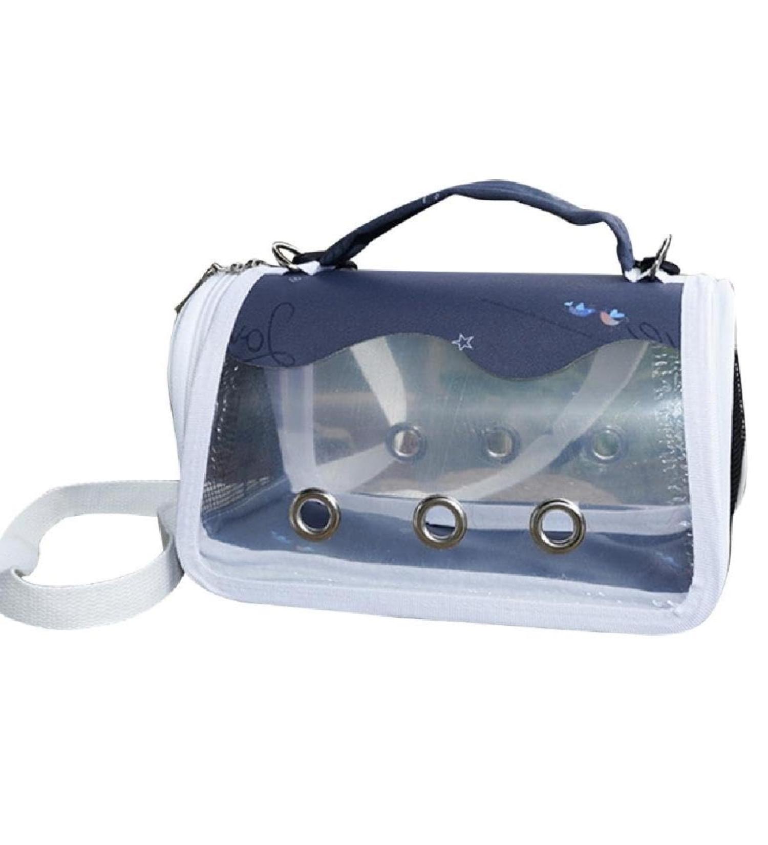 oueyfer Parrot Handbags with Standing Perch Breathable Outdoor Parrots Carry Bag Shoulder Bag for Travel Handbag Pet Supplies Travel Cage S 1 - Buy Online on GoSupps.com