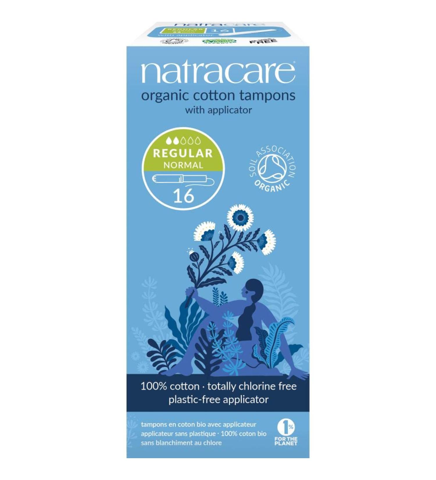 Buy Natracare Tampons with Applicator for Normal Flow - 16 Pieces - Eco-Friendly & Organic Shipping Worldwide - Buy Online on GoSupps.com