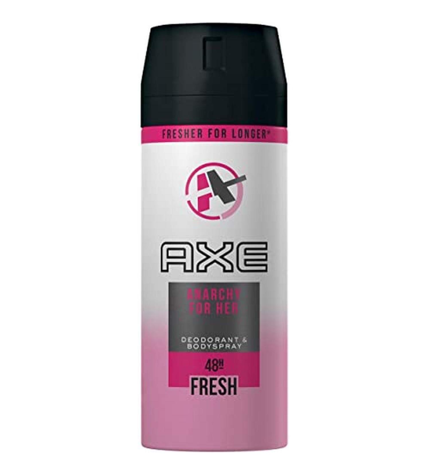 Axe Anarchy For Her Deodorant & Body Spray 150ml - 48HR Freshness | International Shipping Available - Buy Online on GoSupps.com