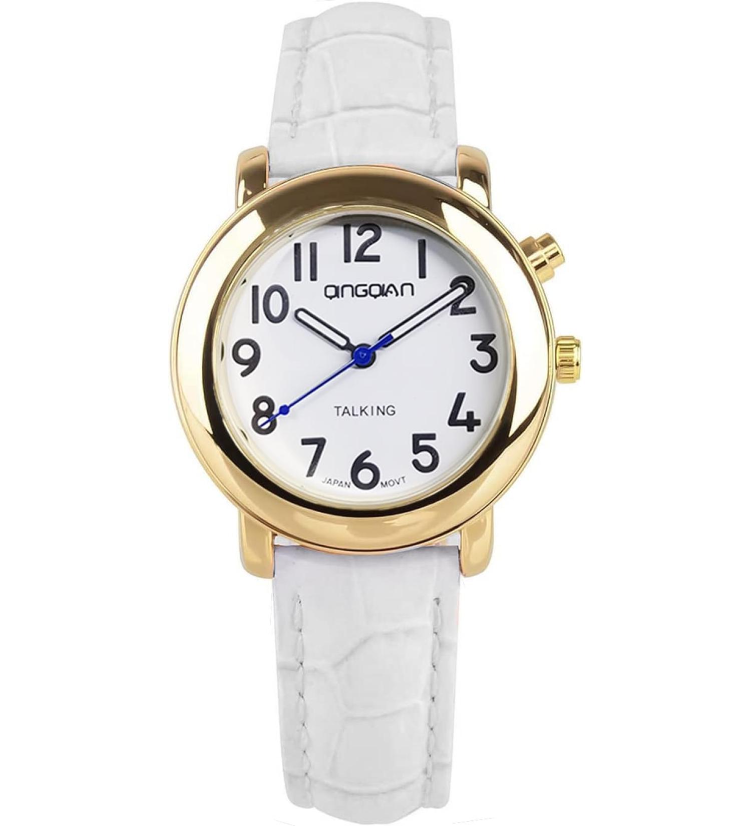 QINGQIAN English Voice Talking Watch for Blind & Elderly Women - Clothing Size Guide - Buy Online on GoSupps.com