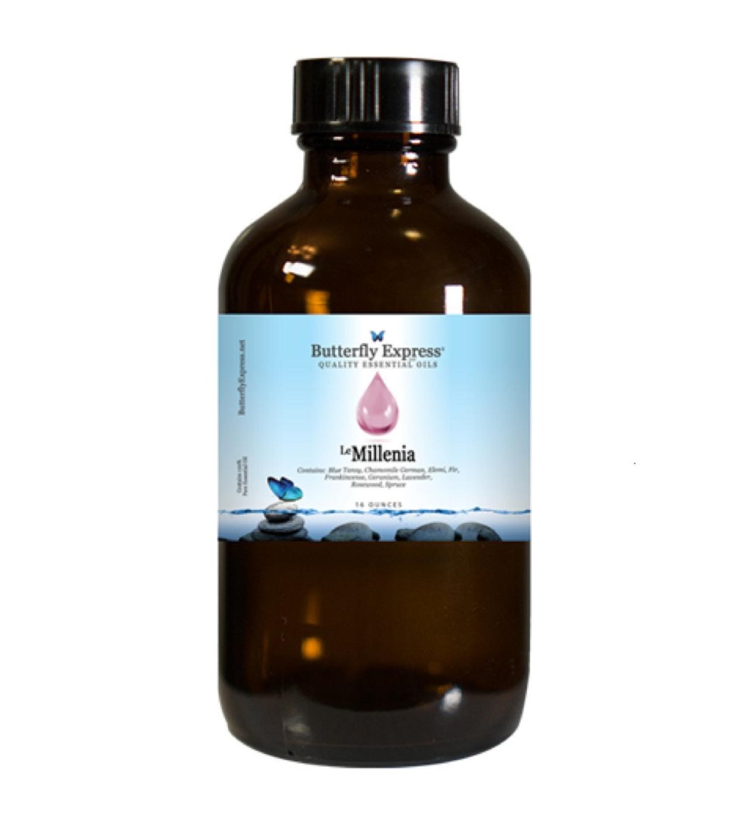 Butterfly Express Pure Essential Oils-Le Millenia (Compare to Valor) (16 oz) 16 Ounce