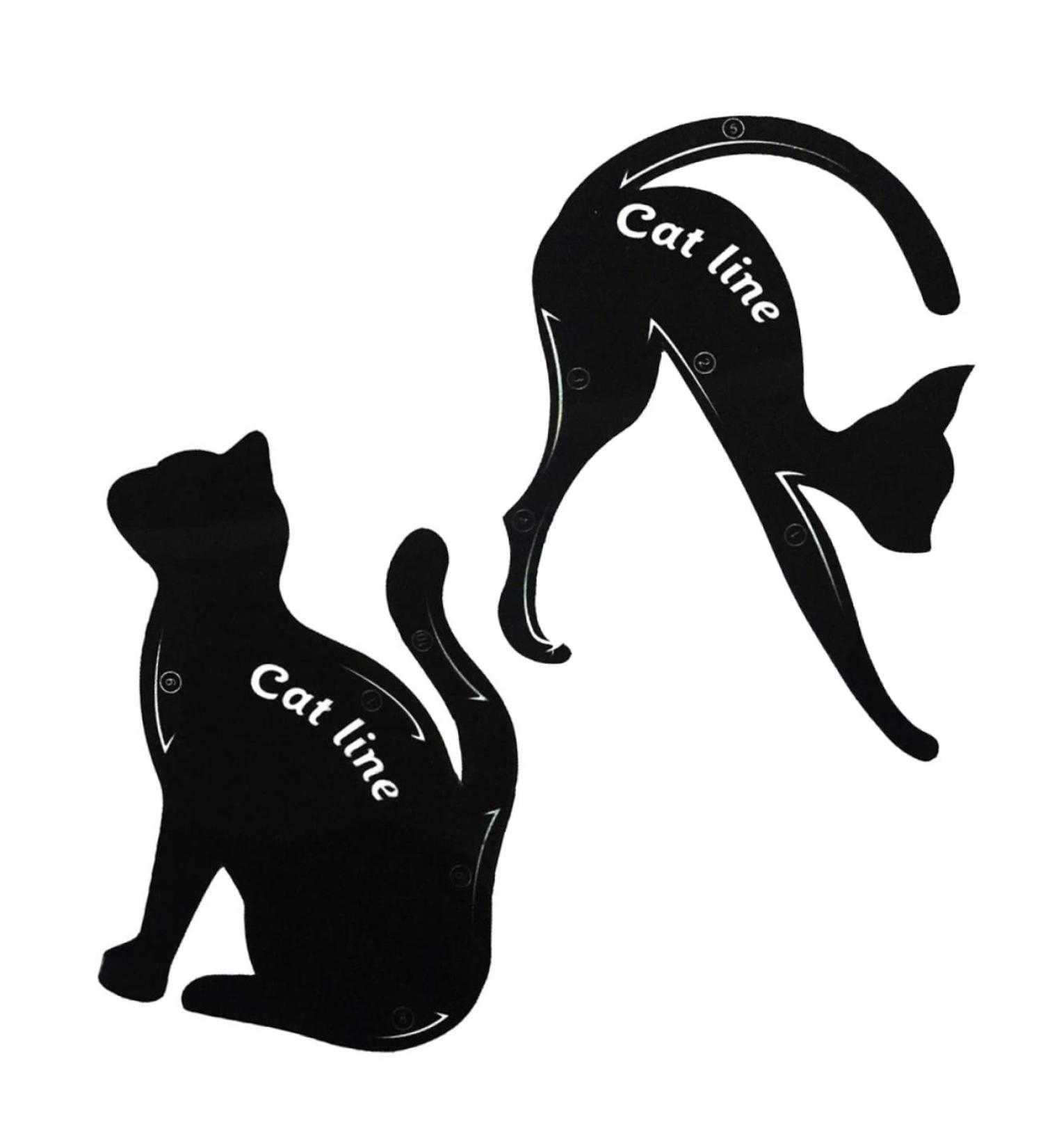 Beavorty 2pcs Shadow Pvc Liner Matte Guide Professional Shape Applicators Eyeshadow Smoky Template Plate Eye - Buy Online on GoSupps.com