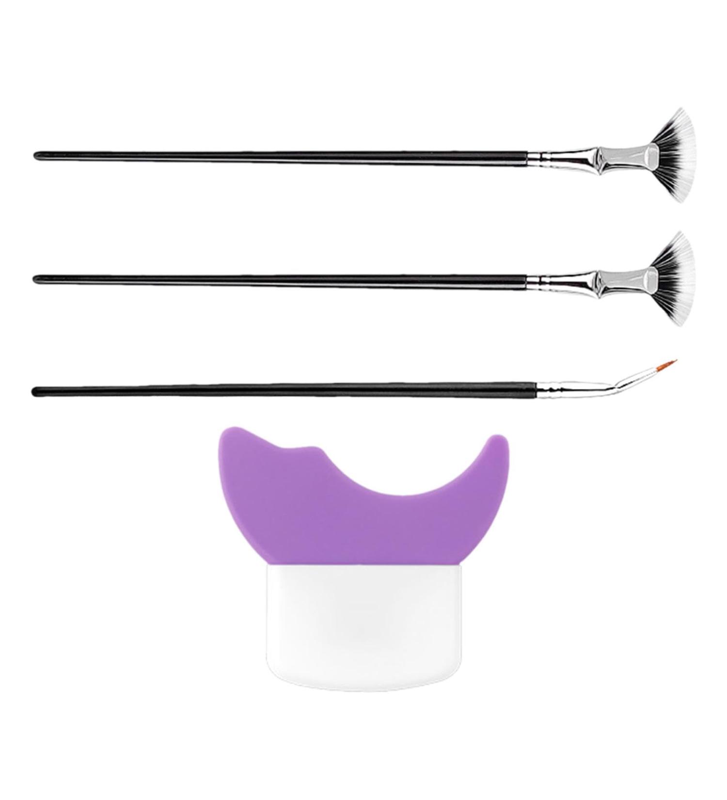 Eyeliner Brush Eyeliner Makeup Brush - Portable Mascara Brushes | Eye Makeup Tool Angled Eyeliner Brush Blending Brush Eyelash Stick Brush for Professionals - Buy Online on GoSupps.com