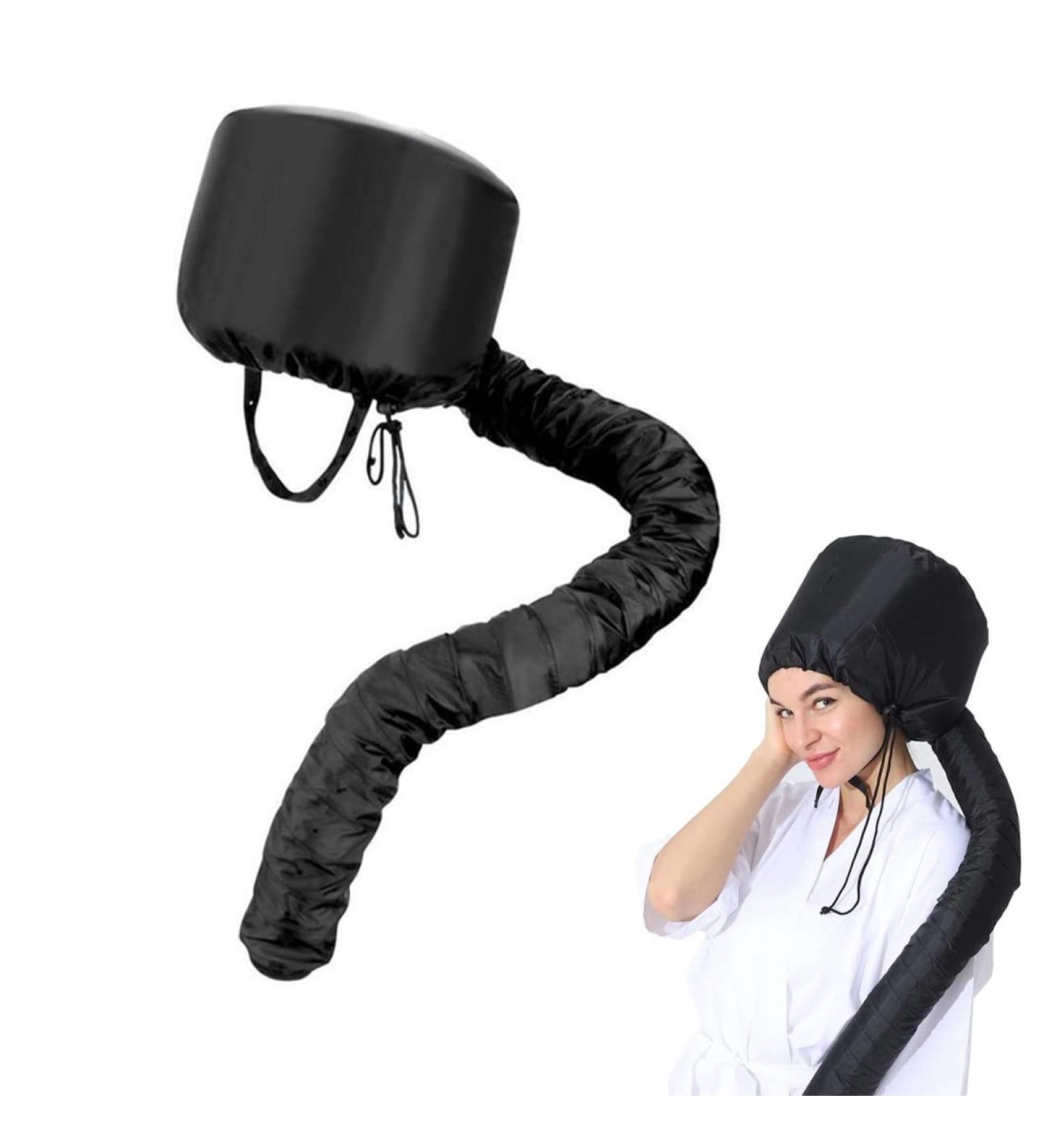 Libbdplus Bonnet Hair Dryer Attachment Helmet Drying Cap for Salon & Home Use | Turban Hood for Quick Hair Wrap Drying - Buy Online on GoSupps.com