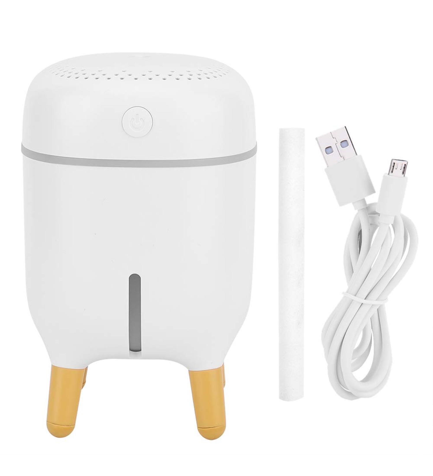 QiaNgshuAikj Mini Cute Portable Atomizing Humidifier USB Rechargeable Facial Moisturizing Sprayer Suitable for Bedroom and Office(White) - Buy Online on GoSupps.com