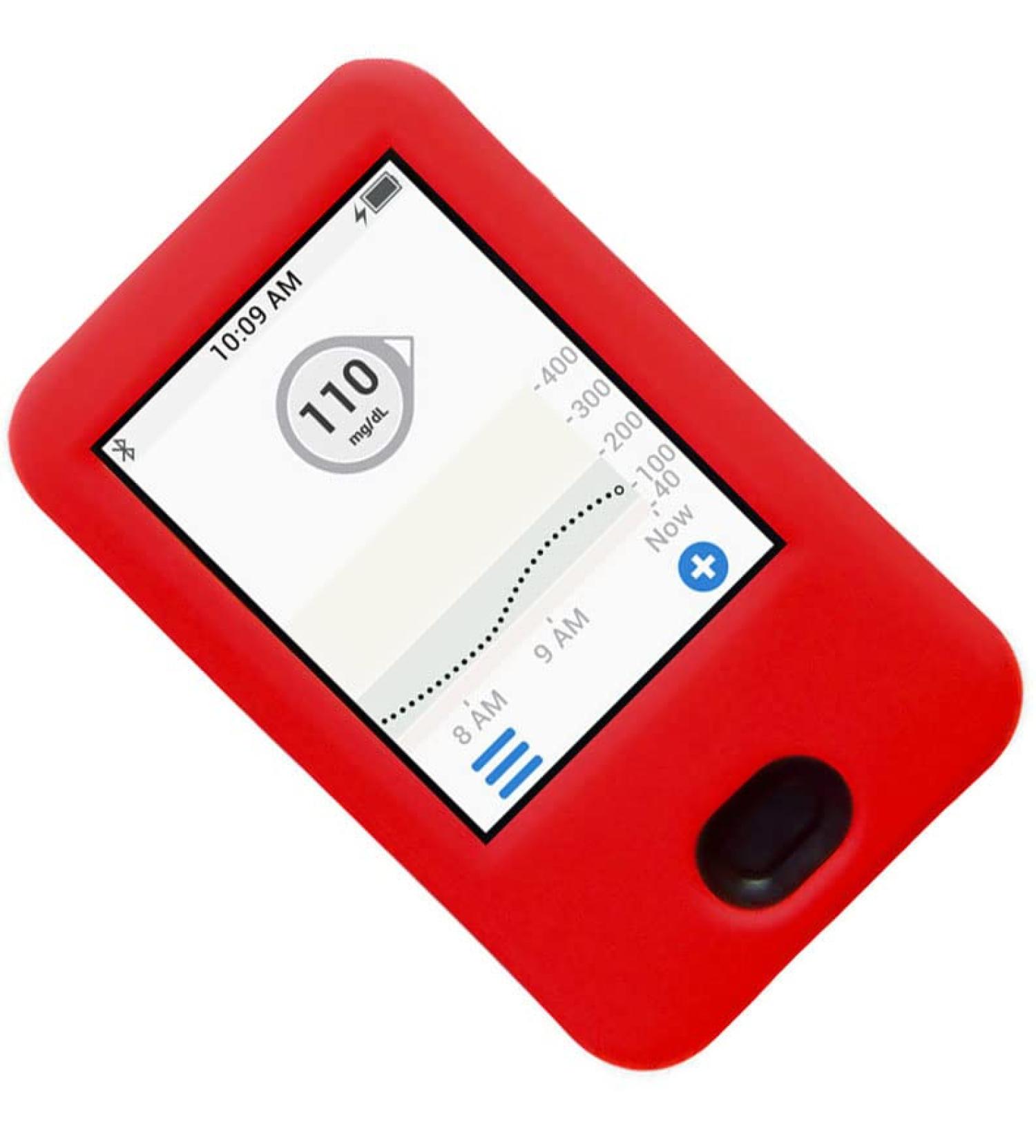 SNK (Red) Premium Silicone Case for Dexcom G6 CGM Receiver - Buy Online on GoSupps.com