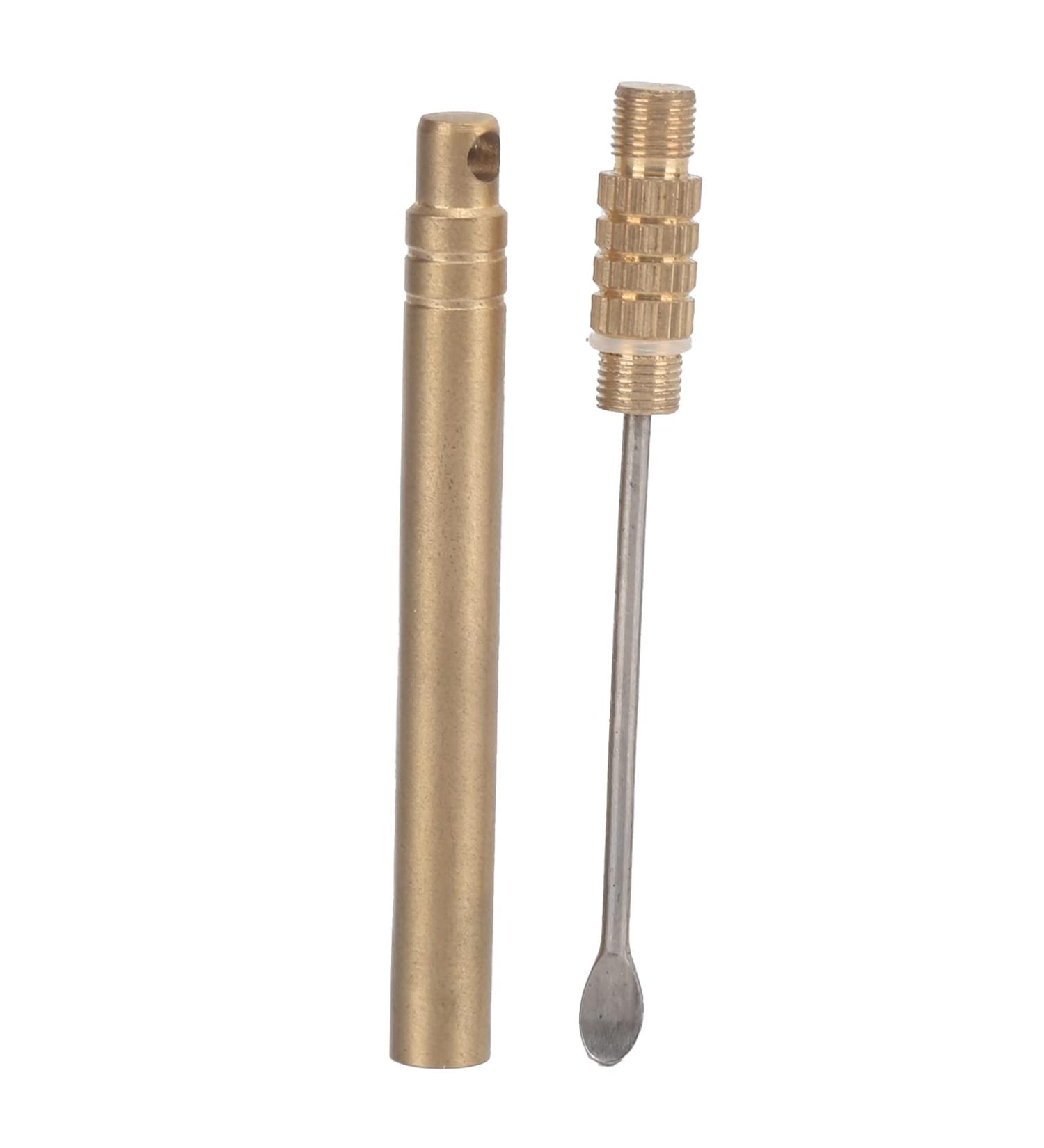 Spoon Keychain Environmentally Friendly Alloy Ear Pick Portable Light with Accessories for Removing Ear Wax for Cleaning Ears - Buy Online on GoSupps.com