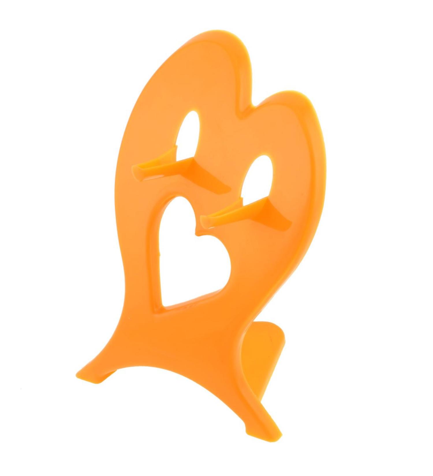Ruilogod Home Hair Salon Blow Dryer Holder Bracket Stand Orange