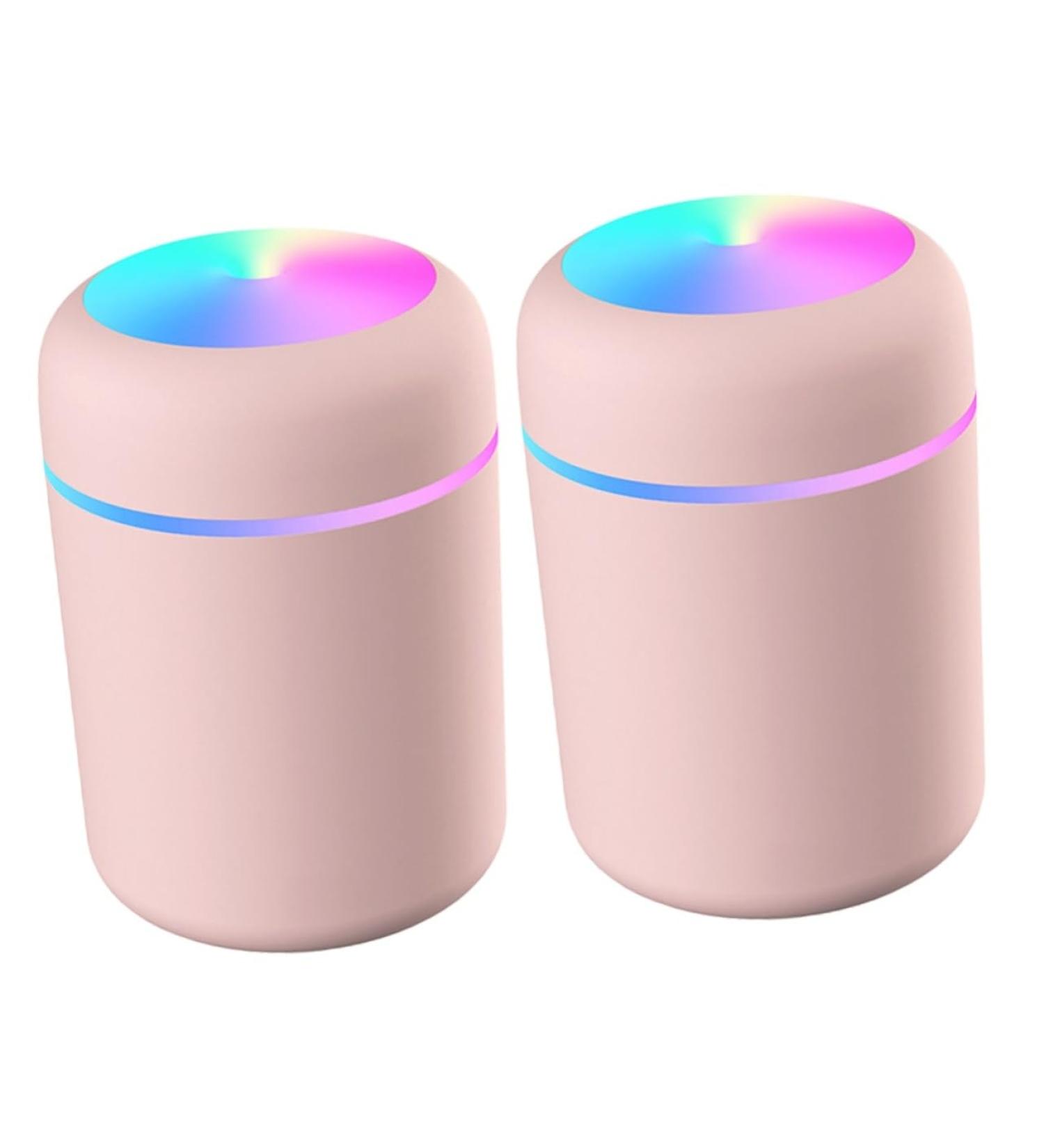 Healeved 2pcs Spray Humidifier House Humidifier Portable Humidifiers Mini Humidifier Car Air Humidifier Pink - Buy Online on GoSupps.com