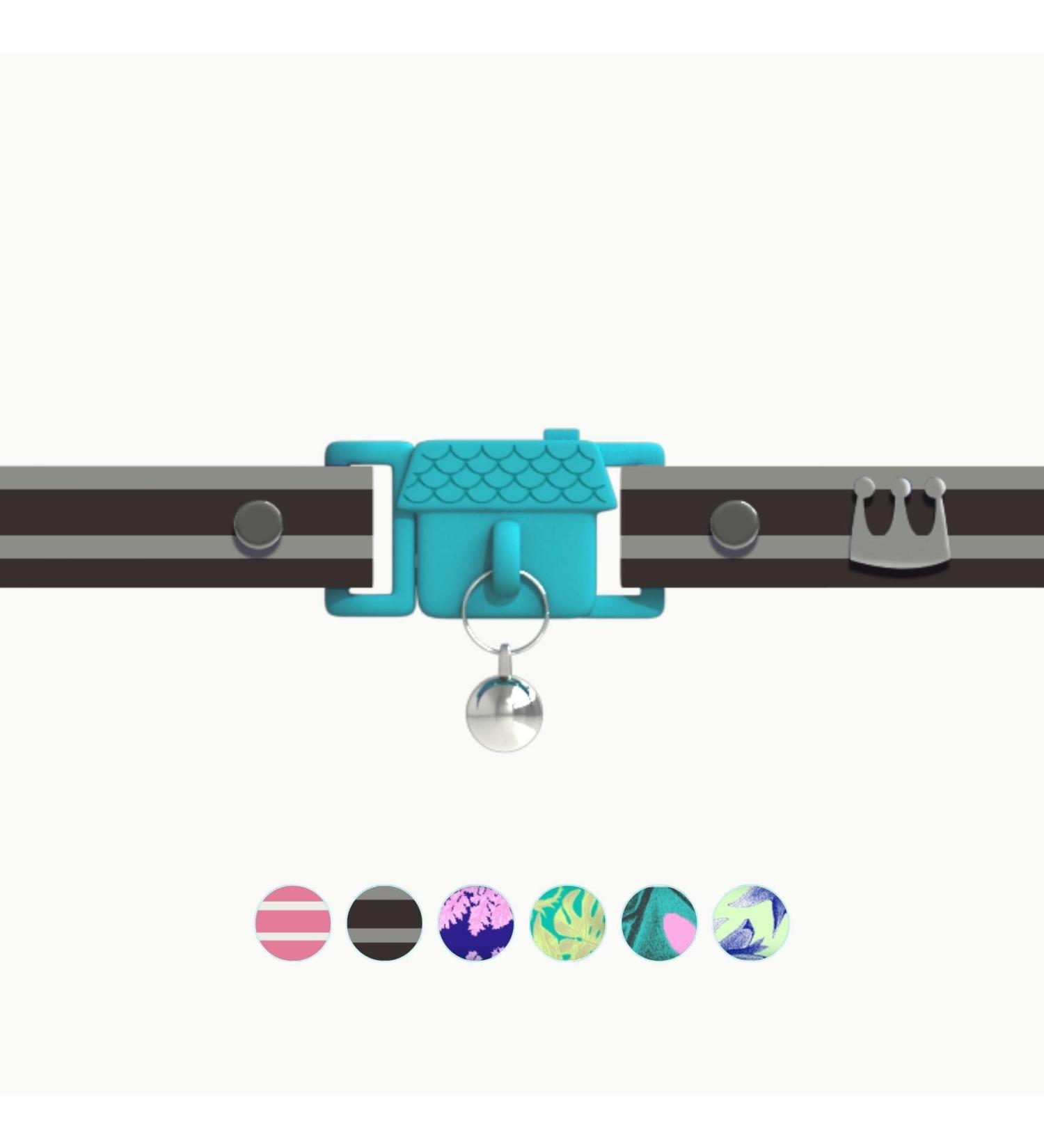 Kittyrama Cat & Kitten Neck Bands | As Seen in Vogue | Vet Approved Breakaway Hypoallergenic | Explore Stylish Havana & More - Buy Online on GoSupps.com