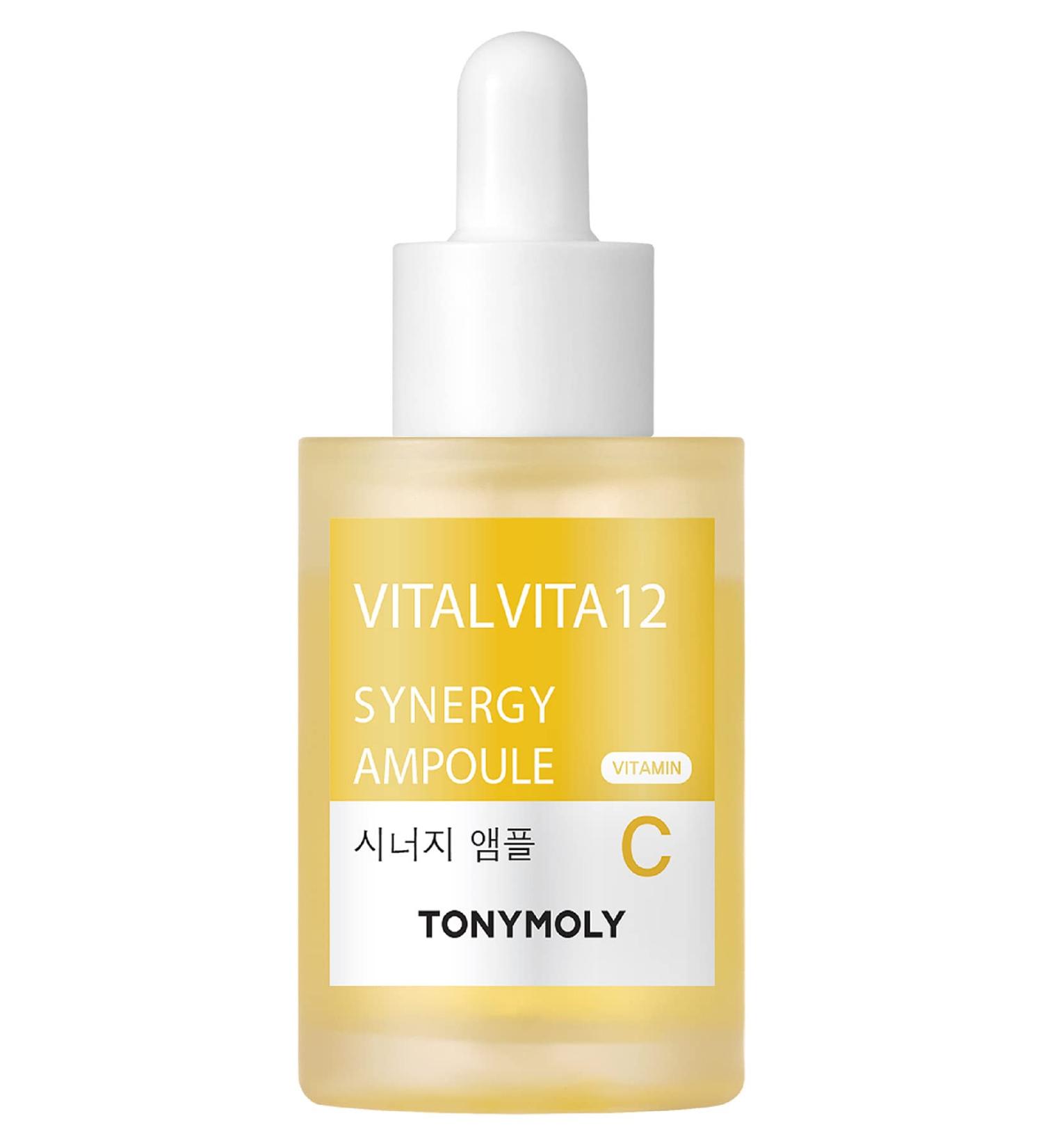 Tony Moly Vital Vita 12 Vitamin C Ampoule 1.01 fl oz - Brightening & Anti-Aging Serum - Buy Online on GoSupps.com