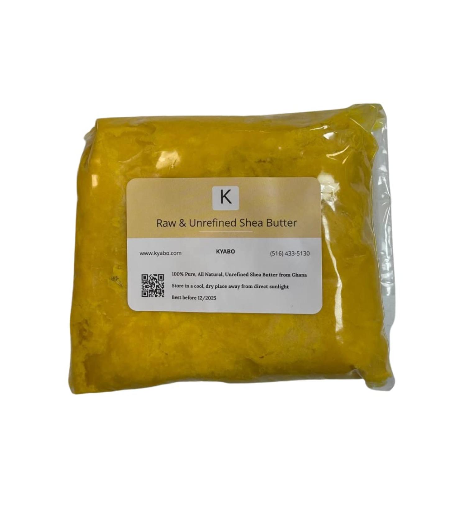 Raw & Unrefined African Shea Butter - 100% Pure & Organic | 2lbs Ideal for Soap Making Whipping & Lotion | Sourced from Ghana - Buy Online on GoSupps.com