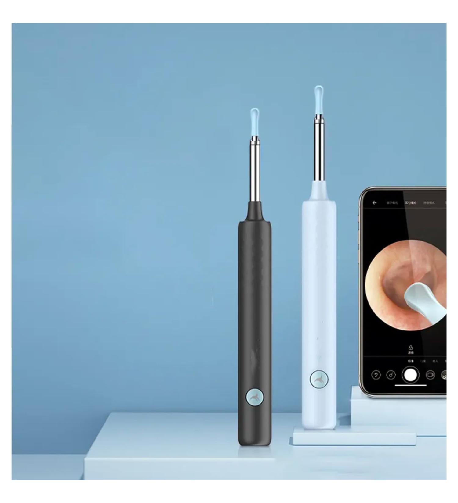 1080P HD Earwax Remover Set with Camera and Light - 6 Ear Spoons Included - X3 Black (Chinese) - Buy Online on GoSupps.com