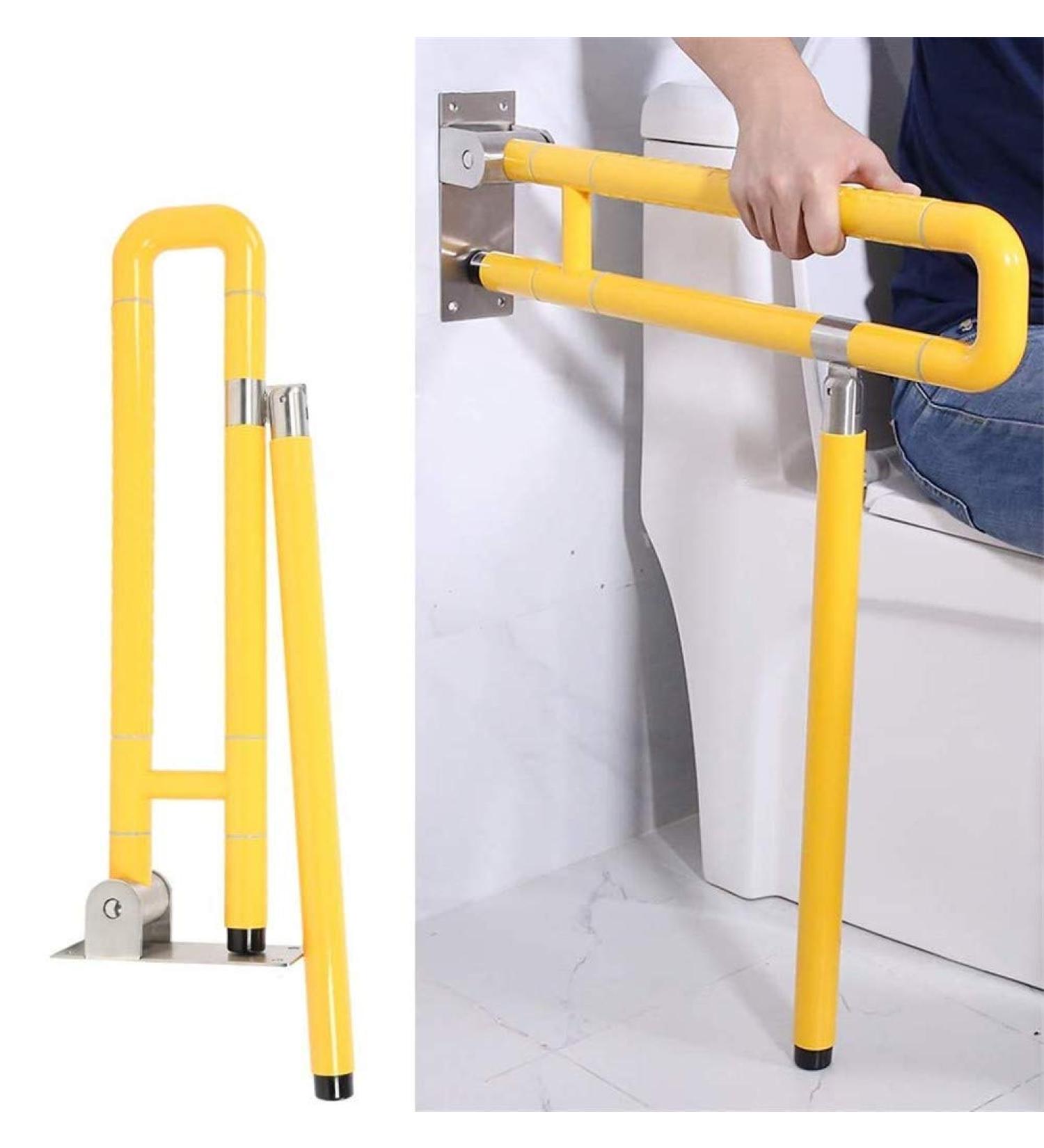 Bathtub grab rail Safety Handicap Grab Bars Toilet Bars Showers Hand Grip For Disabled Elderly Bathroom Handrail Floor Support Assist Bar Handicapped - Buy Online on GoSupps.com