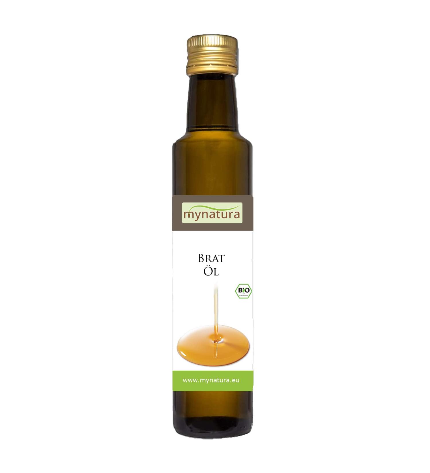 Mynatura Organic Brat Oil - High Oleic Sunflower Cooking Oil (2x500ml) for Roasting & Grilling - Quality International Shipping - Buy Online on GoSupps.com