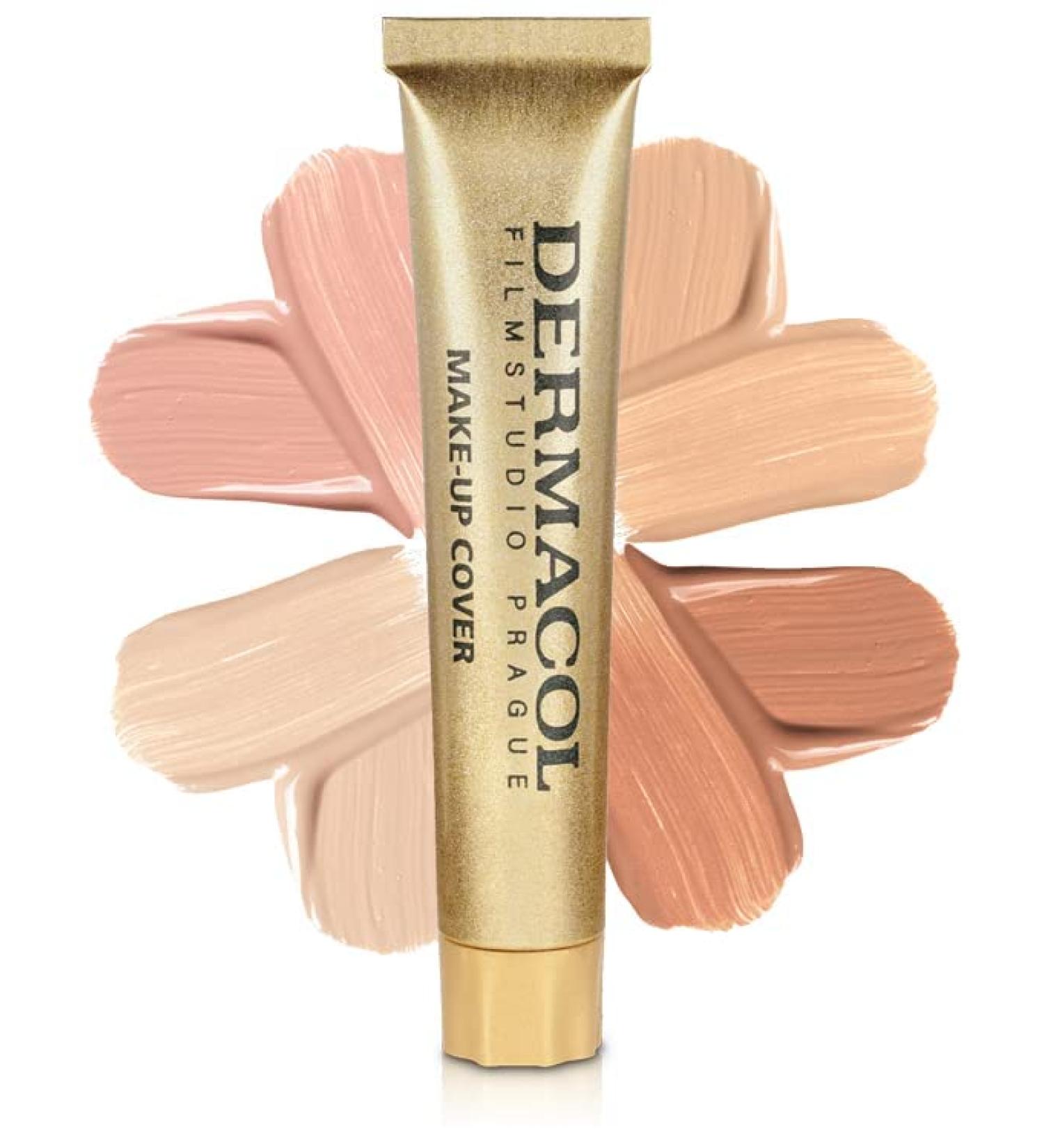 Dermacol Make-up Cover Foundation - Waterproof & Hypoallergenic (30g) | 100% Original Guarantee - Buy Online on GoSupps.com