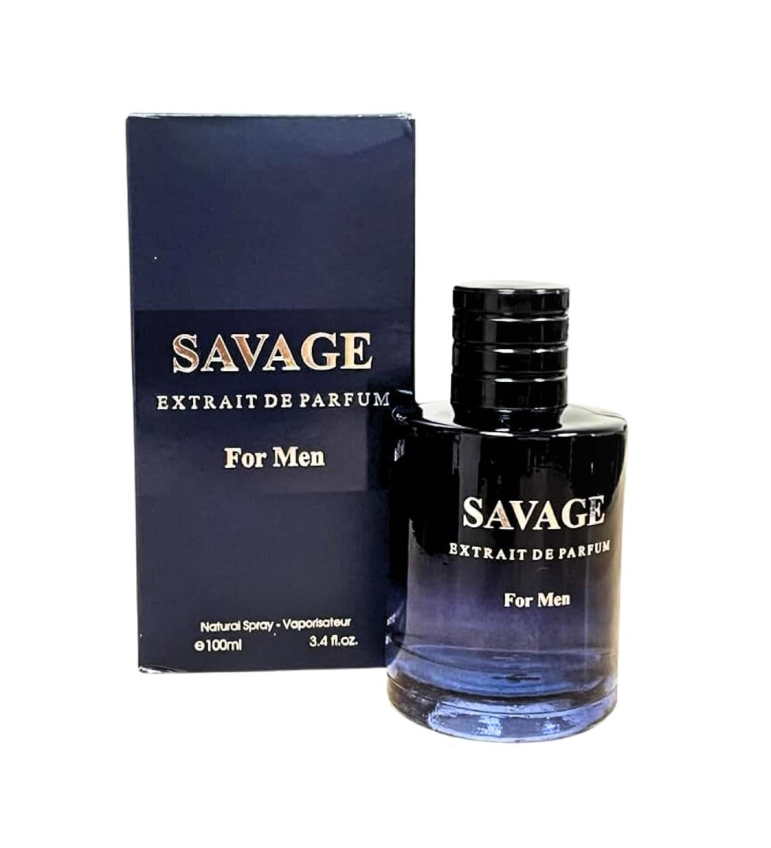 SAVAGE EXTRAIT DE PARFUM FOR MEN EAU DE PARFUM 3.4 FL. Oz. Aromatic fragrance for Men. - Buy Online on GoSupps.com