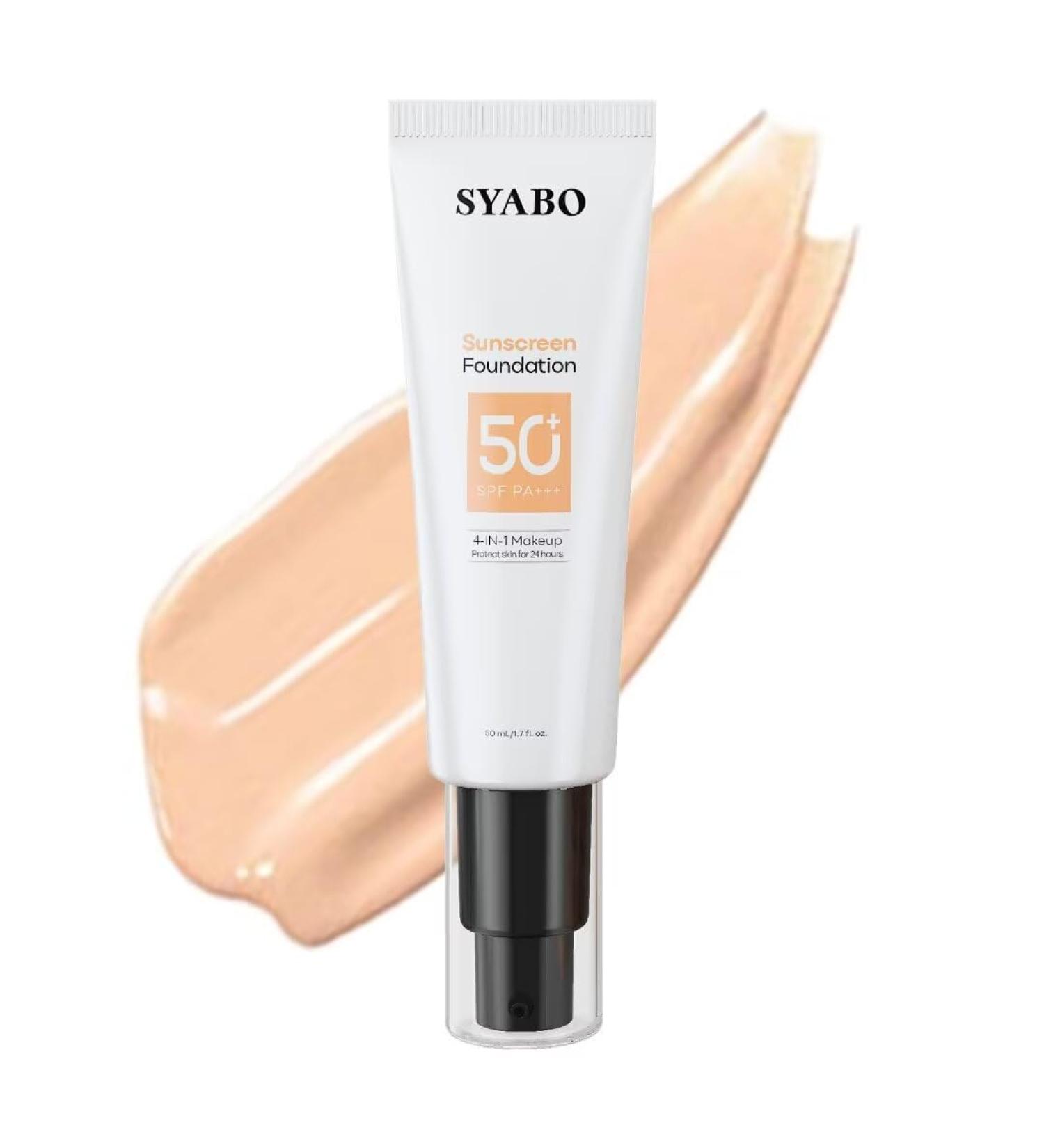 Tinted Sunscreen for Face - SPF 50 Hydrating Sun Essence | Lightweight Travel Size | UVA/UVB Protection (Beige 50ml - Buy Online on GoSupps.com