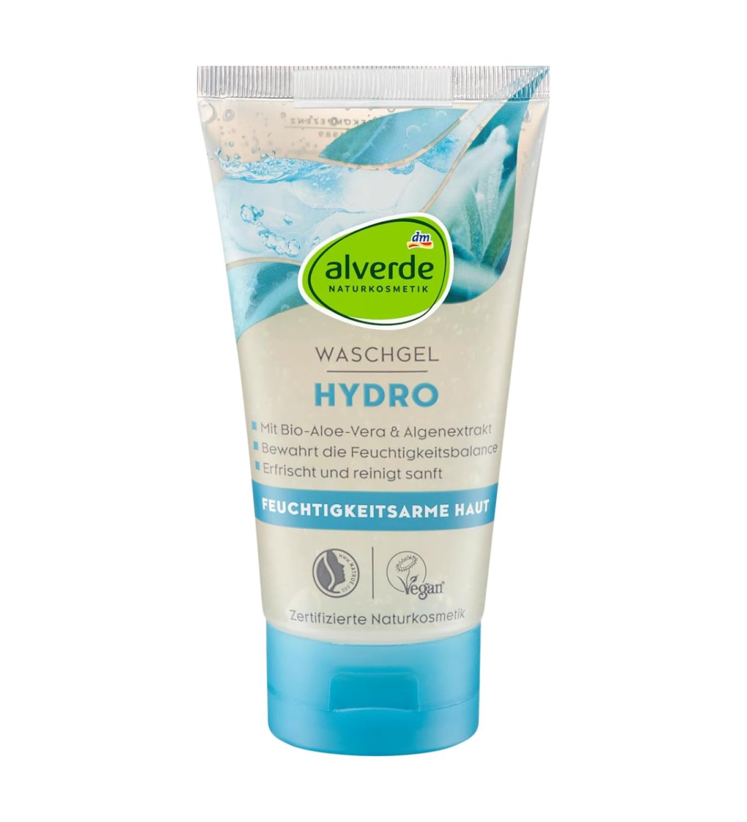alverde NATUURKOSMETIK Washing Gel Hydro 150 ml - Buy Online on GoSupps.com
