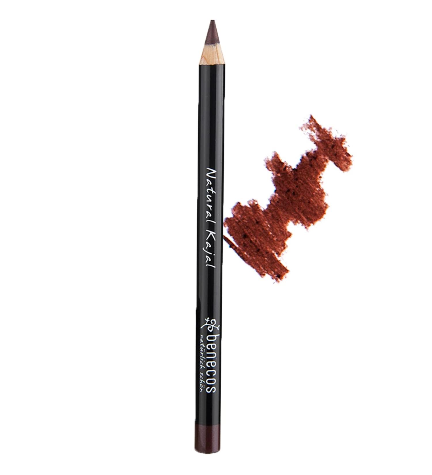 Benecos Natural Kajal - Vegan & Talc-Free Brown Eyeliner | Eco-Friendly Cosmetics - Buy Online on GoSupps.com