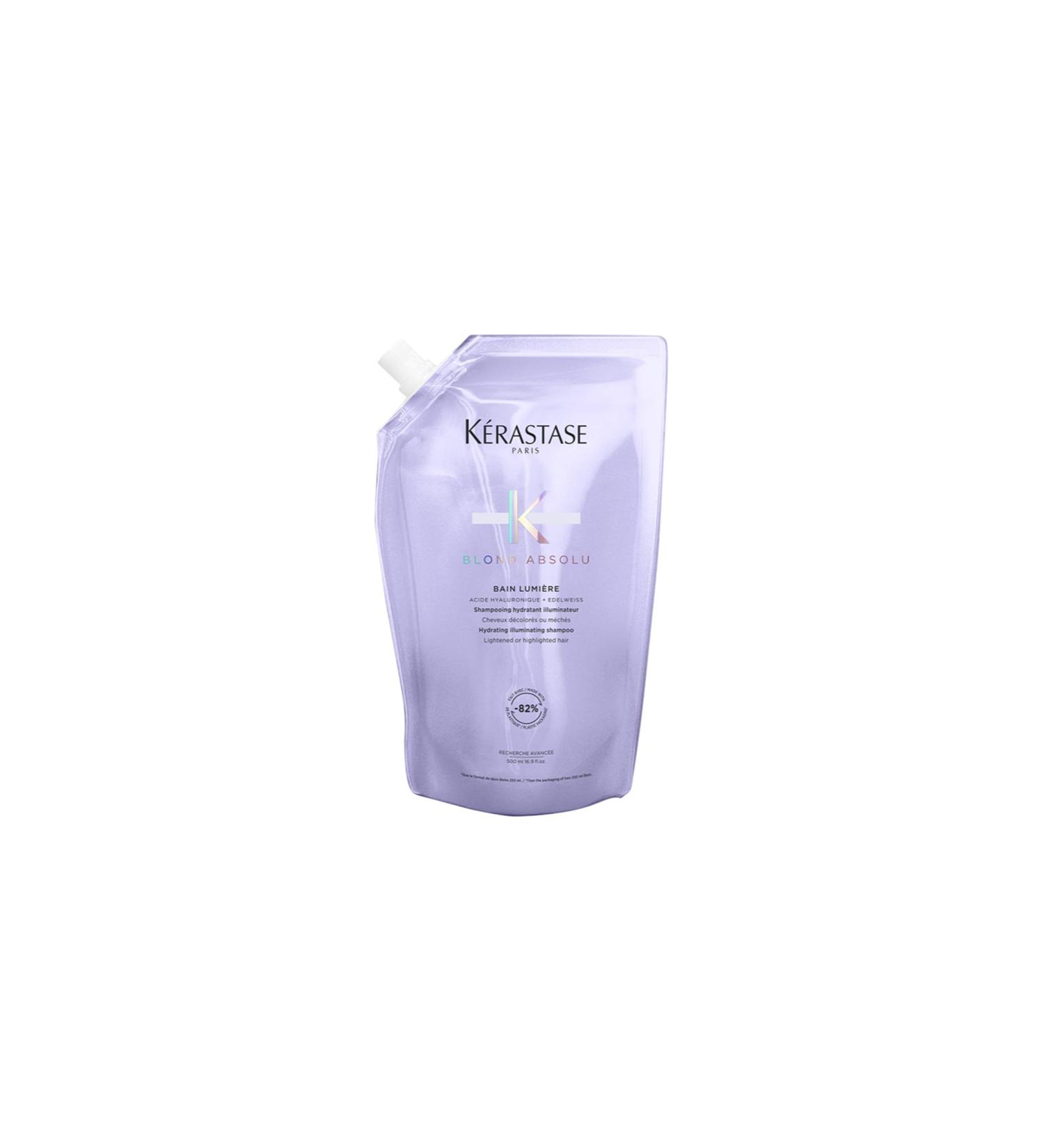 K rastase Blond Absolu Lumi re Illuminating Shampoo For Lightened or Highlighted and Grey Hair Nourishes and Illuminate With Hyaluronic Acid 500ml - Buy Online on GoSupps.com
