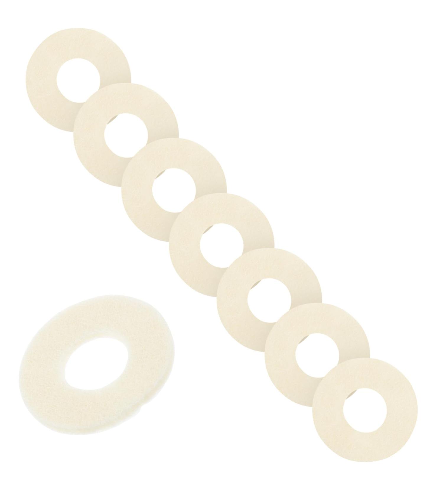 SEWOART 10 Sheets Corn Pads for Toes Corn Pads for Feet Foot Corn Pads Replaceable Callus Pads Metatarsal Pads Foot Care Supplies Corn Cushion Sticker White Portable Felt White 3.50X3.50X0.20CM - Buy Online on GoSupps.com
