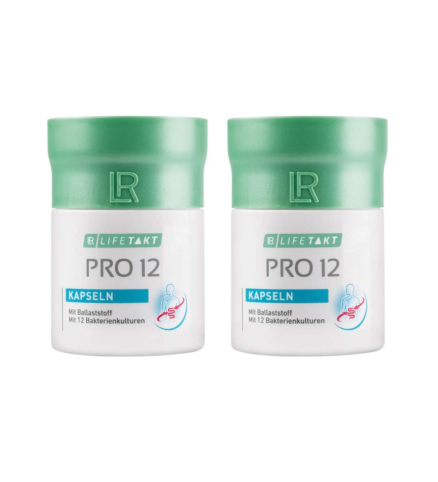 LR LIFETAKT Pro 12 Capsules Food Supplement (2 x 30 Capsules)