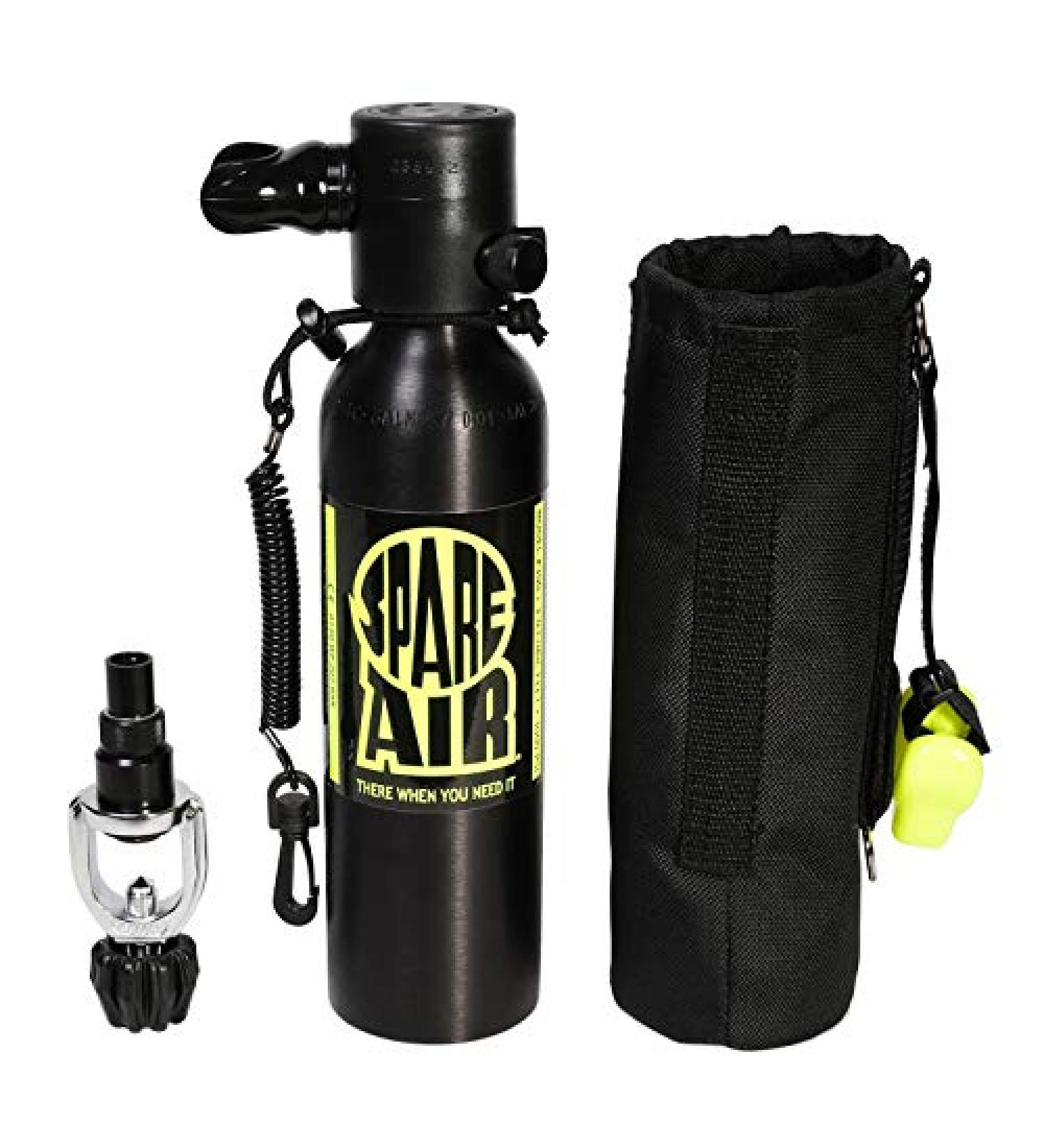 Spare Air Original Mini Scuba Tank 6 cu ft | Made in USA | DOT Marked Tank with Holster, Leash, Refill Adapter | Spare Air 600 Package | 600 Model - Buy Online on GoSupps.com