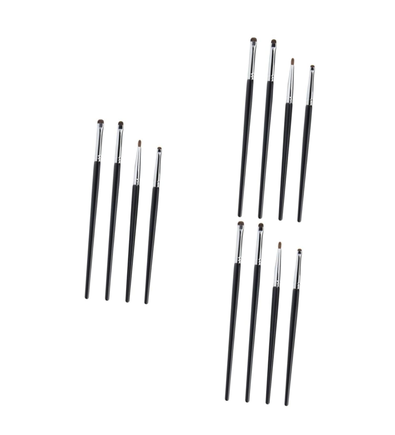 Baluue 12 Pcs Eye Precision Brush Makeup Brush for Women Eyeliner Brush for Women 16.90X0.40X0.40CMx3pcs Blackx3pcs - Buy Online on GoSupps.com
