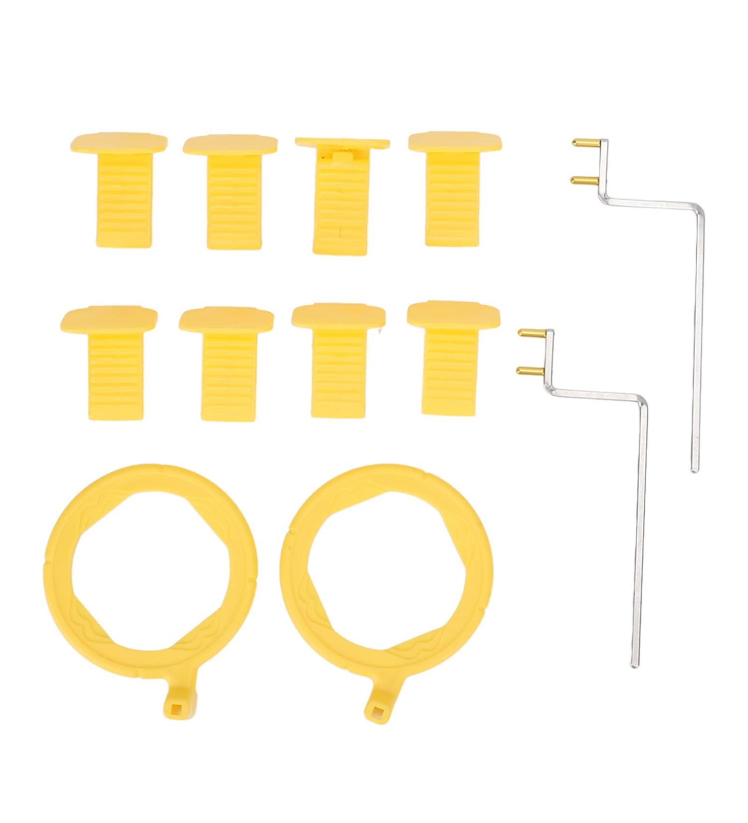 Oral X-Ray Film Positioning System - Complete Set for Clear Photography | Heat-Resistant Intraoral Film Holder for Rear Molars - Yellow | International Shipping Available - Buy Online on GoSupps.com