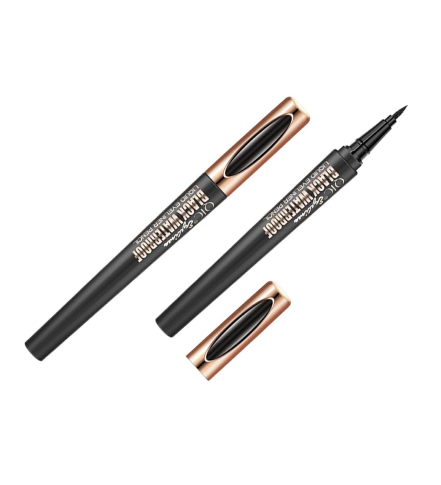 Hemoton 2pcs Makeup Eyeliner Sweat-proof Eyeliner Pens Household Eyeliners Liquid Eyeliners Cosmetic Pens Makeup Pens Eyeliner Pen Waterproof Eyeliners Eye Beauty Pens - Buy Online on GoSupps.com