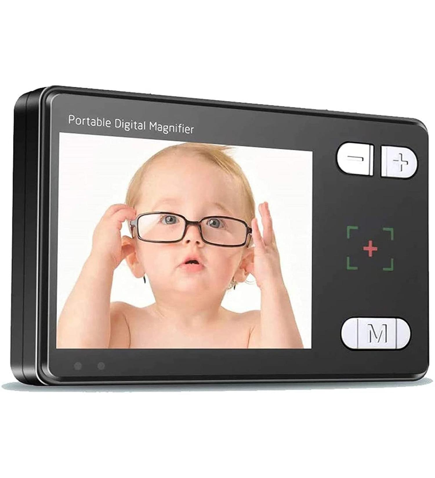 Portable Digital Magnifier Digital Video Magnifier 3.5 inch Handheld Portable Electronic Reading Aid 2 24x Magnifying Glass with LCD Display for Nearsightedness The Visually - Buy Online on GoSupps.com