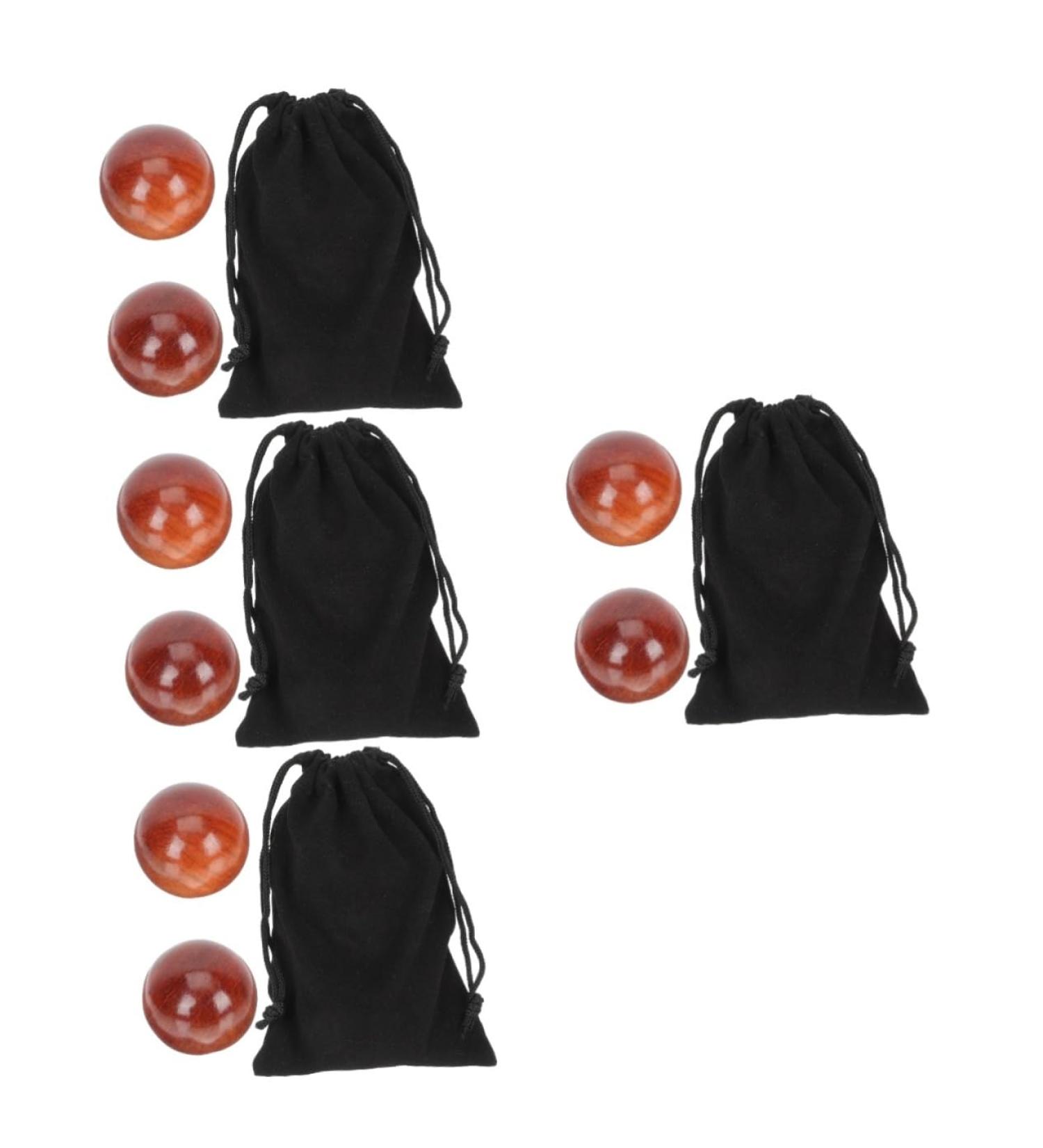 JECOMPRIS 8-Piece Wooden Massage Toolset - Muscle Roller & Health Balls for Deep Tissue Therapy - Buy Online on GoSupps.com